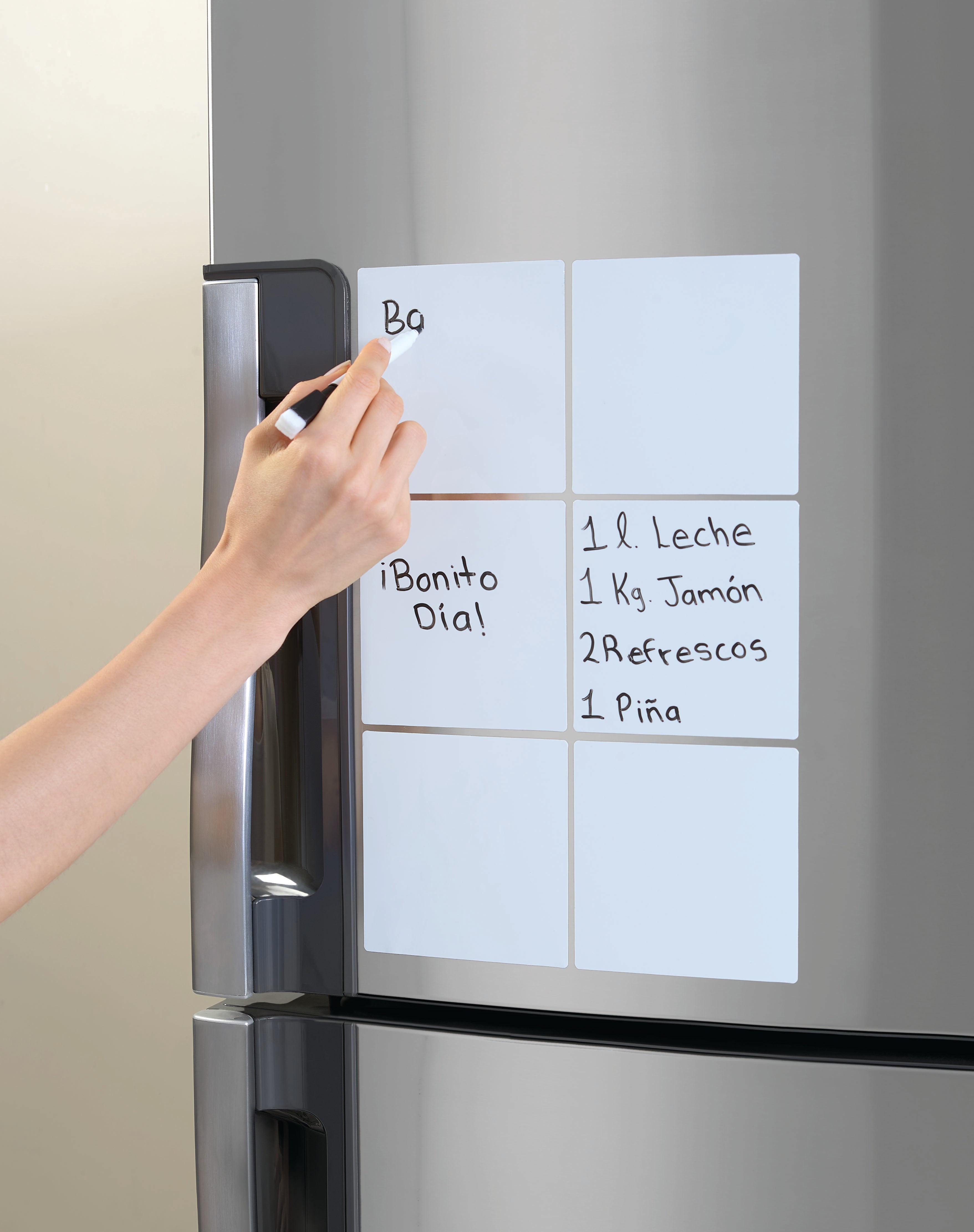 Reusable Sticky Notes - Self-Adhesive Memo Pads for Office, School & Home - Eco-Friendly Removable Sticky Notes for Planners, Notebooks & Walls (Pack of 50) - Perfect for Organizing, Studying & Home Decor