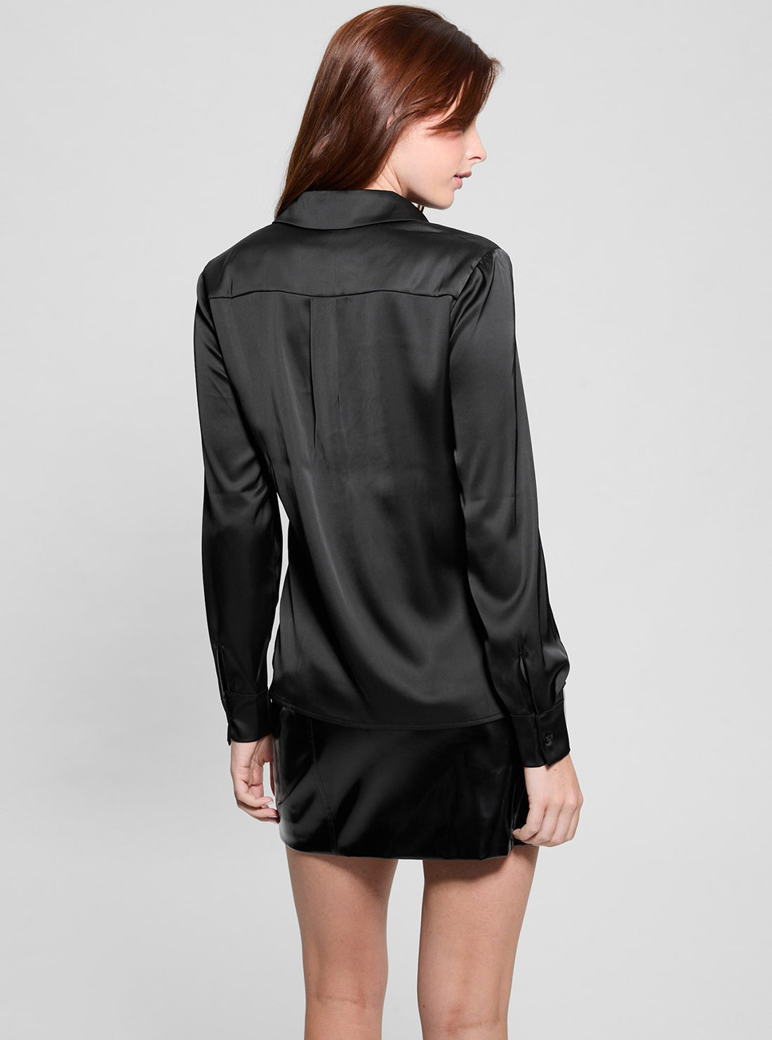 Black Marguerite Hotfix Rhinestone Shirt for Women - Elegant Bling Top for Parties, Weddings & Special Occasions