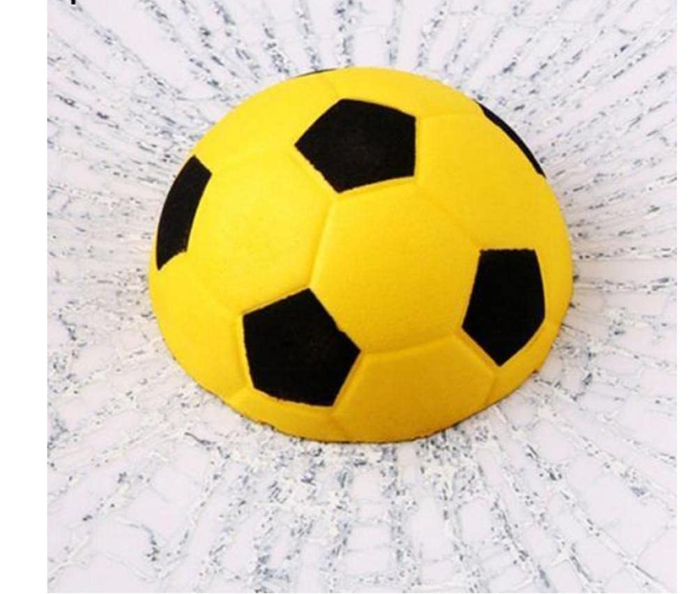 Funny 3D Broken Glass Car Stickers - 18cm x 18cm Self-Adhesive Decals for Baseball, Football & Tennis Fans - Perfect for Car Windows, Laptops & Water Bottles (Sports Theme Car Accessories)