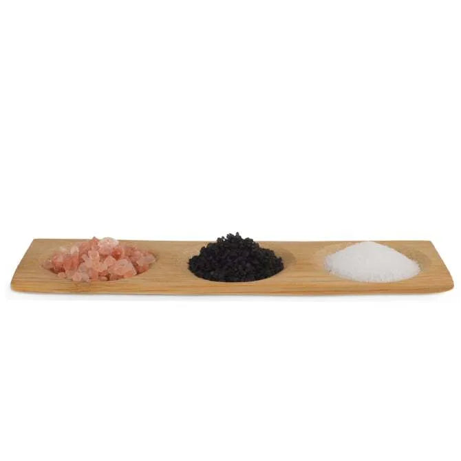 Premium Bamboo Trio Dish Set - 7 Inch Eco-Friendly Serving Plates for Appetizers, Sushi, and Desserts - Perfect for Parties, Picnics, and Home Dining