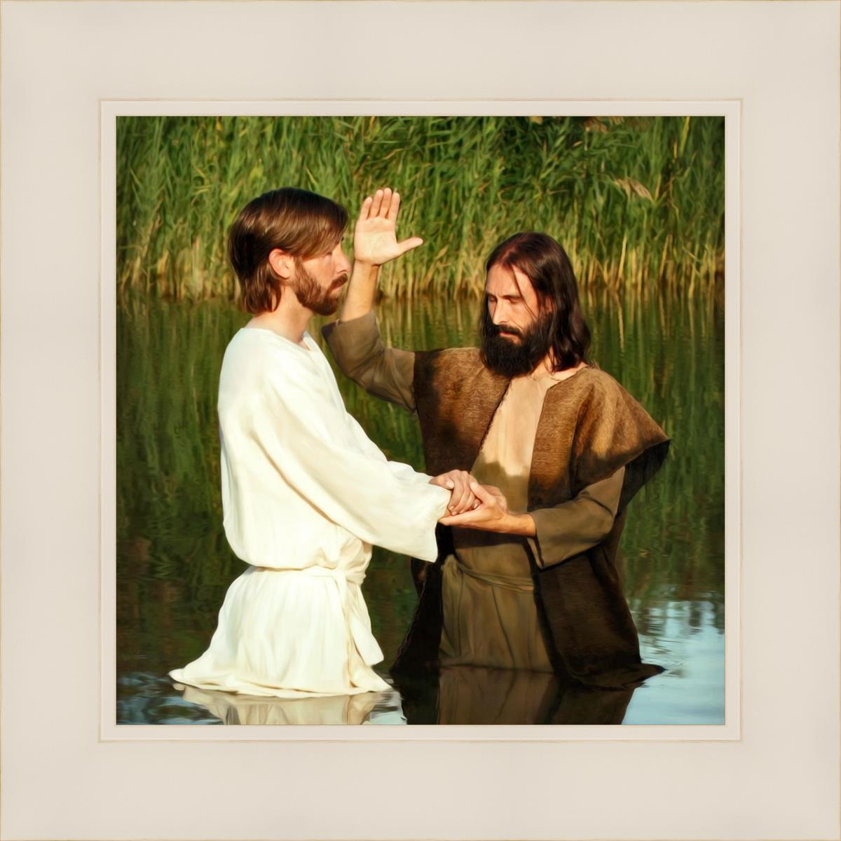 Behold The Lamb Of God - Religious Wall Art Decor for Home & Church - Perfect for Christian Faith Inspiration & Spiritual Decorations