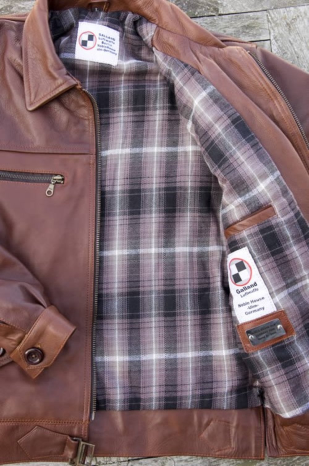 Noble House Hartmann Flight Jacket - Stylish Aviator Coat for Travel & Outdoor