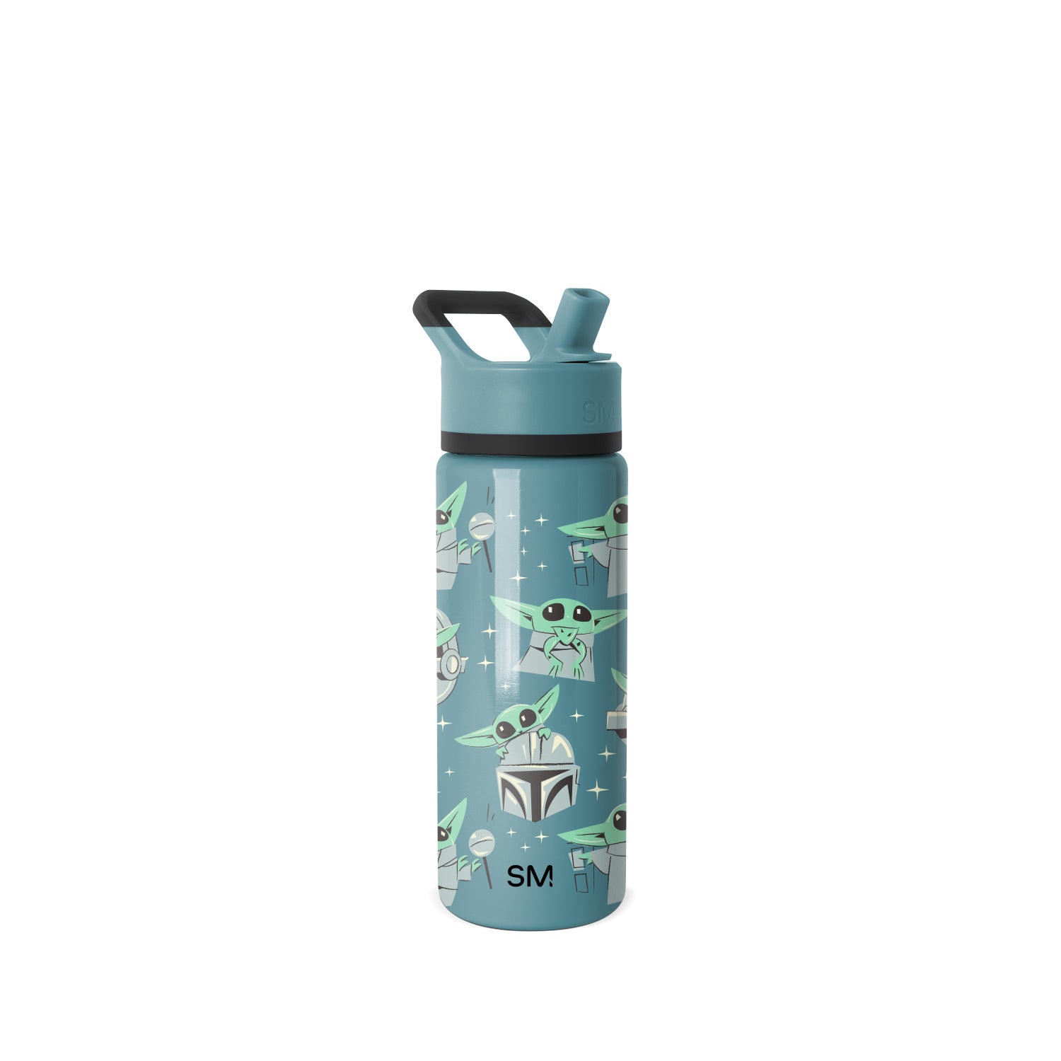 Summit Kids Water Bottle with Straw Lid - Leak Proof, BPA Free, 12oz Insulated Stainless Steel Bottle for School, Sports & Outdoor Activities