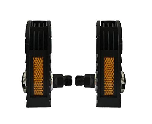 BlueSunshine Aluminum Alloy Folding Bike Pedals - 9/16