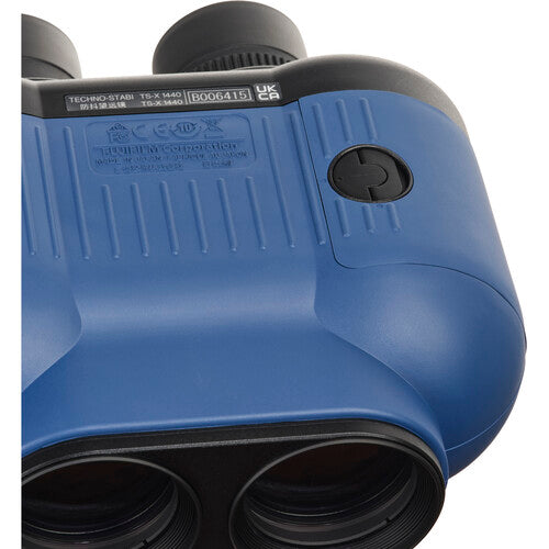 Fujinon 14x40 TSX1440 Techno Stabi Image Stabilized Binoculars - Navy Blue - Waterproof & Fogproof - Perfect for Bird Watching, Hunting, and Outdoor Adventures