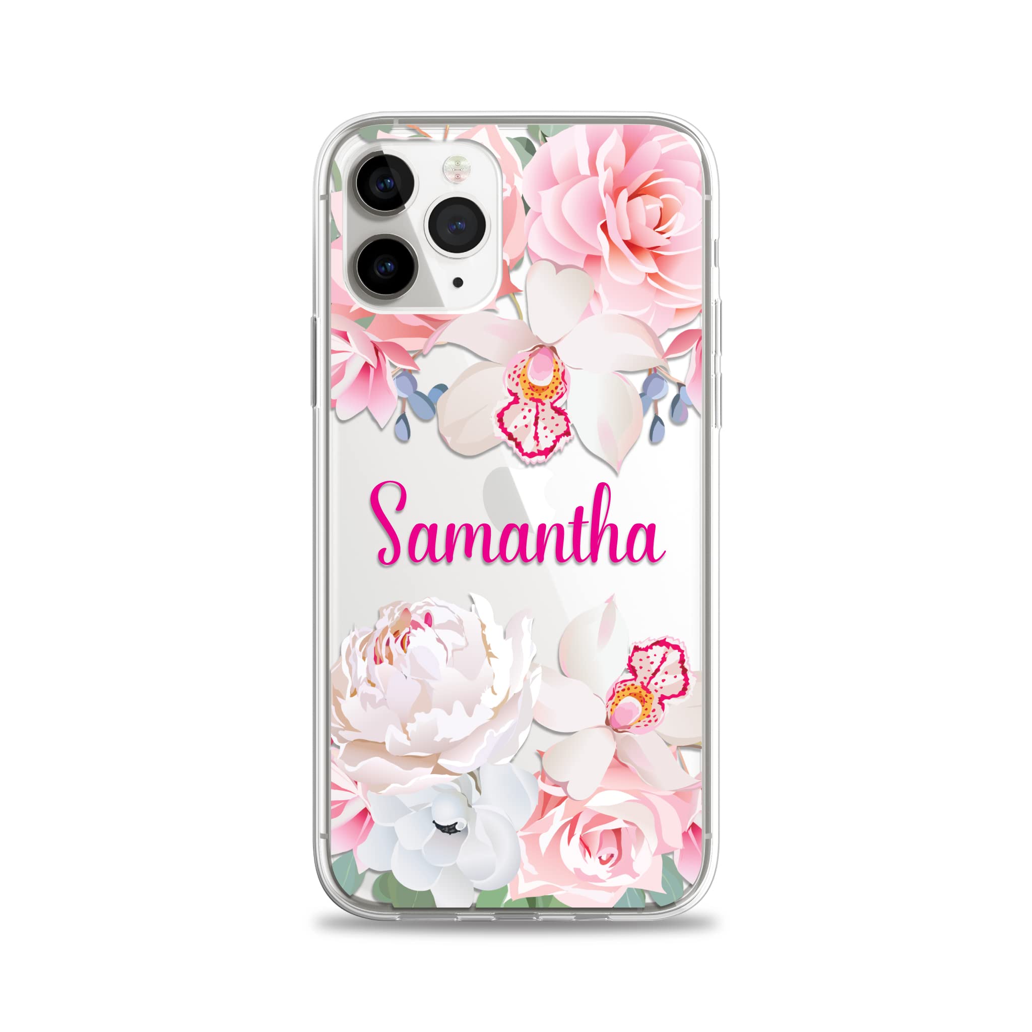 Custom Monogram Personalized Phone Case for iPhone 16/15/14/13/12 Mini - Durable Protective Cover with Unique Name Design | Perfect Gift for Birthday, Anniversary & Daily Use
