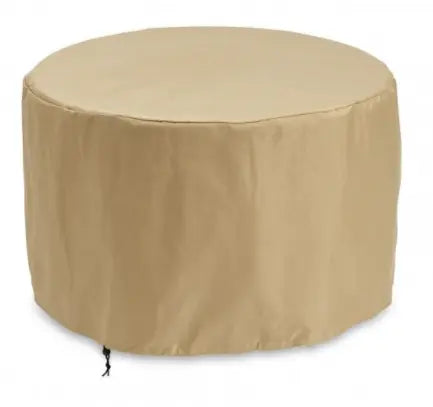 The Outdoor Greatroom Company 50-Inch Round Tan Waterproof Patio Furniture Cover - Perfect for Outdoor Chairs, Tables & Fire Pits in All Weather Conditions