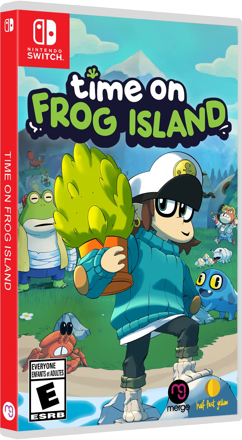 Time on Frog Island - Adventure Game for Nintendo Switch - Explore, Solve Puzzles & Uncover Secrets - Perfect for Family Game Night & Solo Play