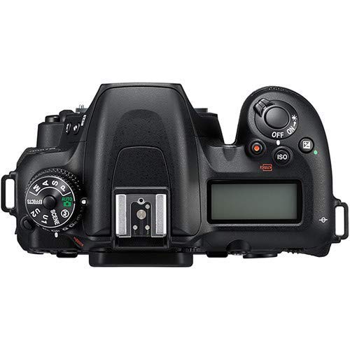Nikon D7500 DSLR Camera Body Only - 20.9MP DX-Format Digital SLR with 4K UHD Video, Tilting Touchscreen, Wi-Fi & Bluetooth - Includes 64GB SD Card, Case, EN-EL15 Battery, Tripod & Photo Software Bundle (Renewed) - Perfect for Travel Photography, Vlogging & Professional Shoots