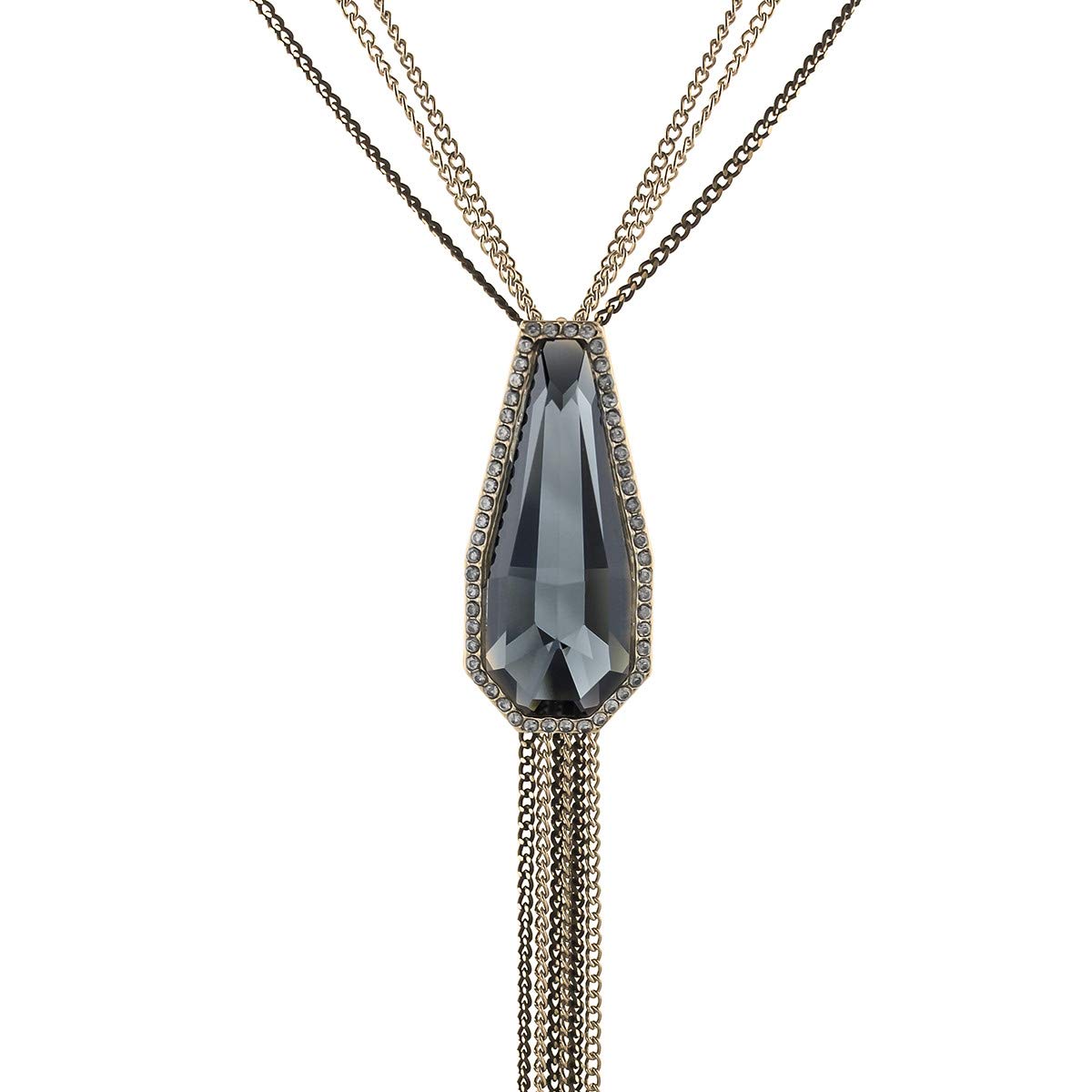 Elegant Women's Mecool Crystal Pendant Necklace for Parties & Gifts