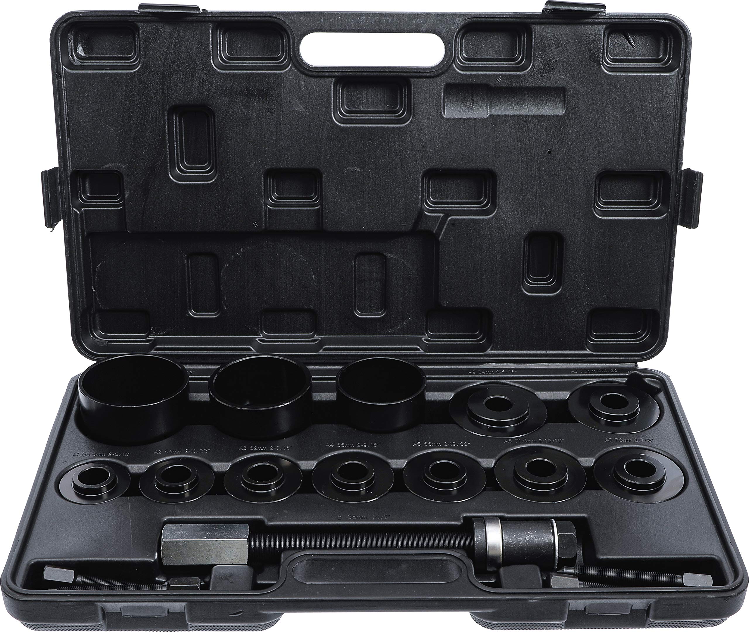 Kraftmann 67310 Universal Wheel Bearing Tool Set - 21 Piece Automotive Repair Kit for Cars, Trucks & SUVs - Perfect for DIY Mechanics & Professional Auto Shops