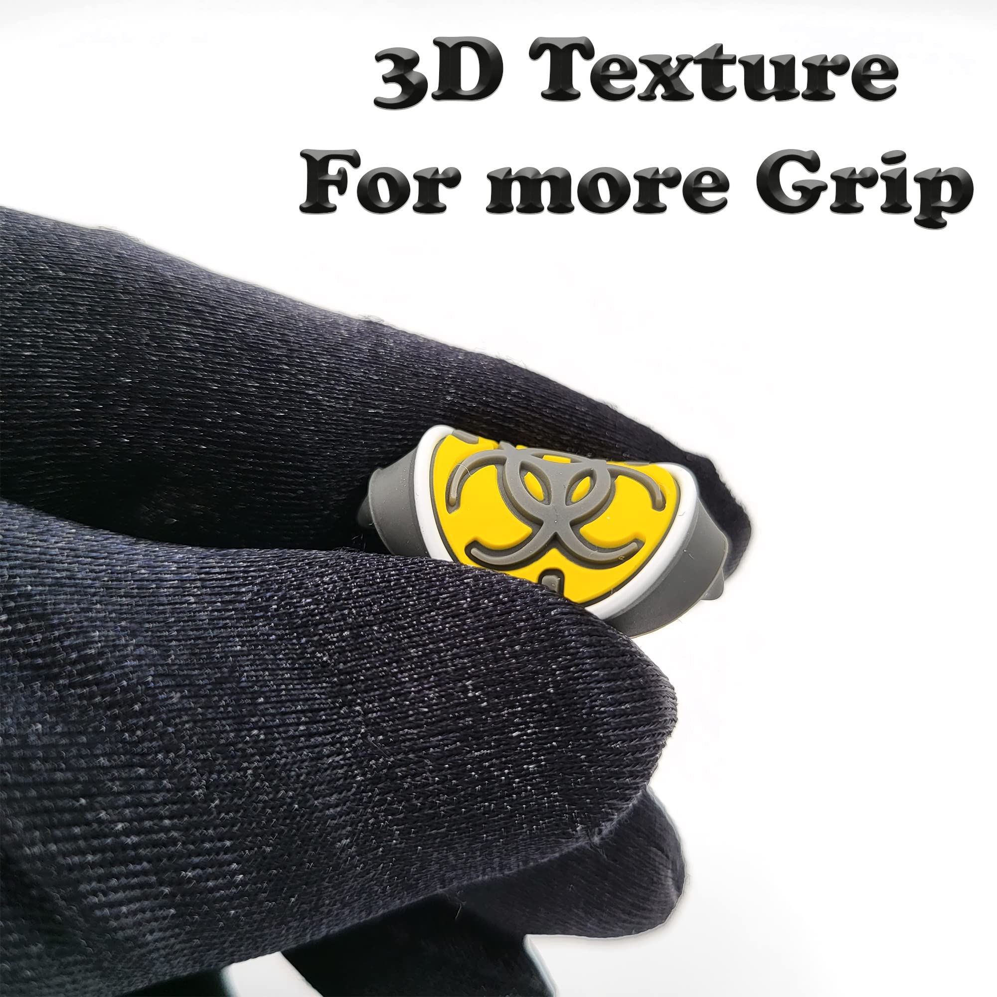 3D Thumbstick Grip Set for Xbox One/Series, PS4/PS5 & Nintendo Switch Pro Controllers - 4 Pack Aim Assist Caps with Enhanced Grip - Perfect for FPS Gaming, Racing & Long Gaming Sessions