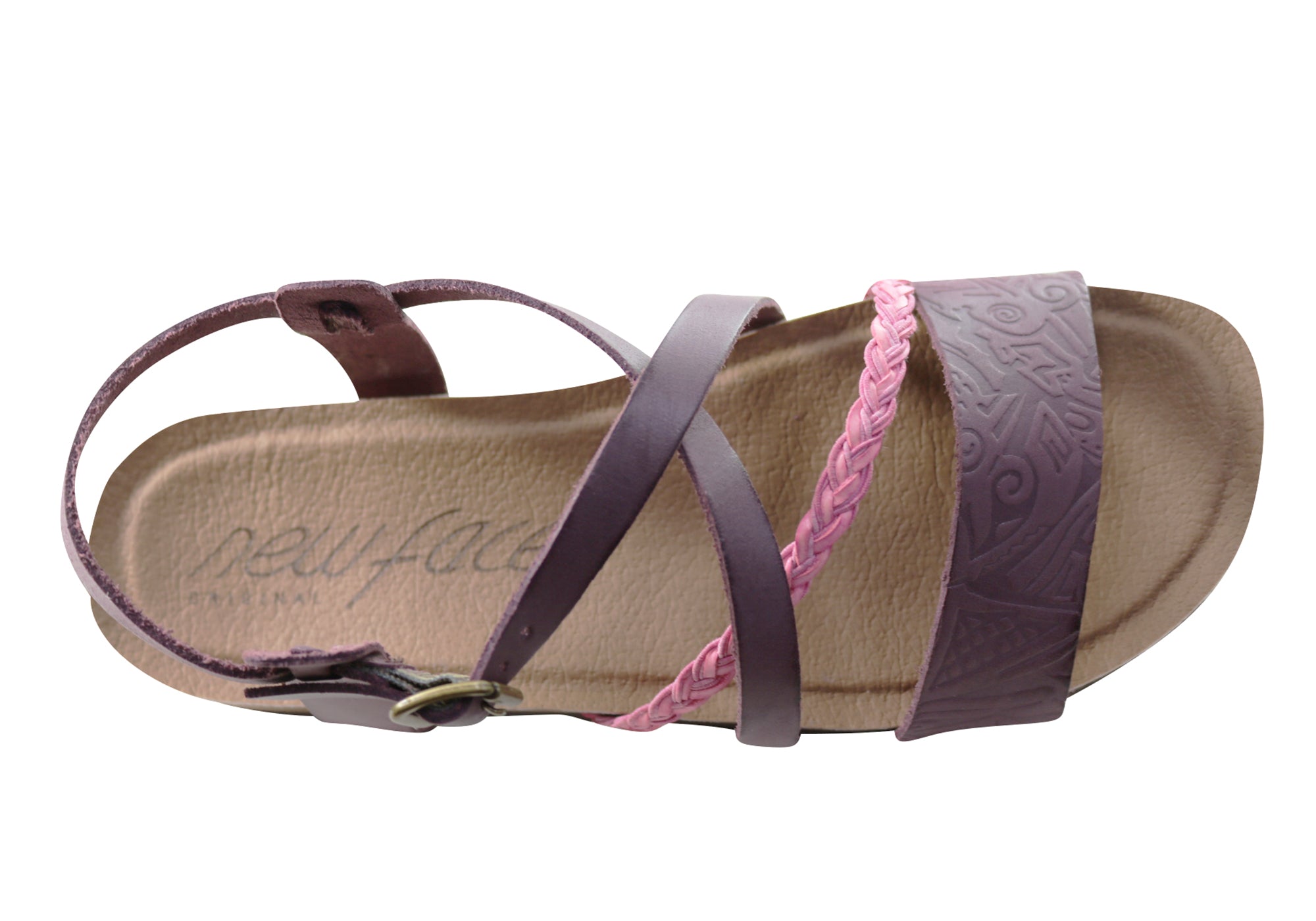Laurina Women's Comfortable Leather Sandals - Handmade in Brazil - Casual Summer Walking Shoes for Beach, Travel & Everyday Wear