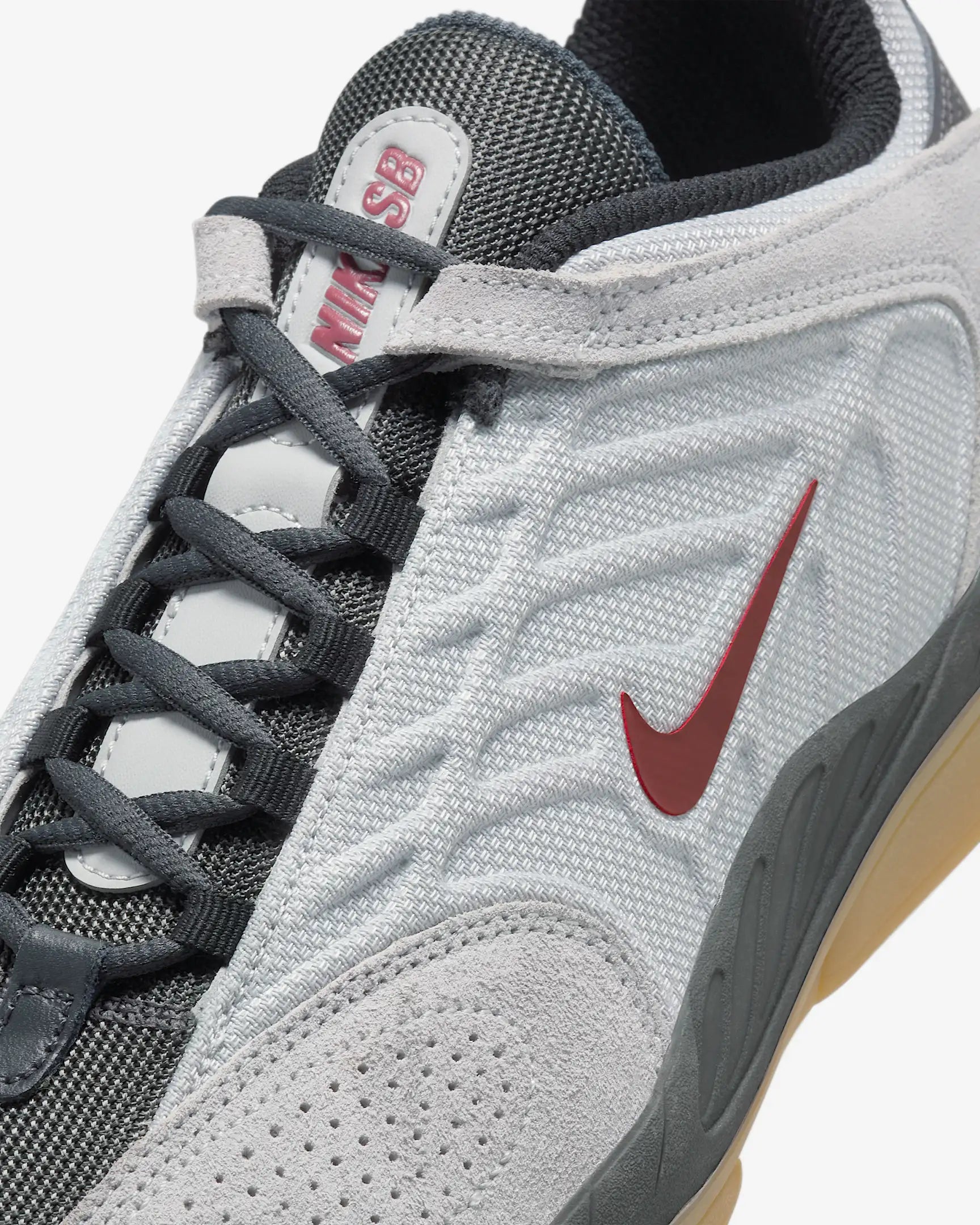 Nike SB Vertebrae Skateboarding Shoes - Smoke Grey Color | Comfortable & Durable for Street Skating, Casual Wear & Sneaker Collectors