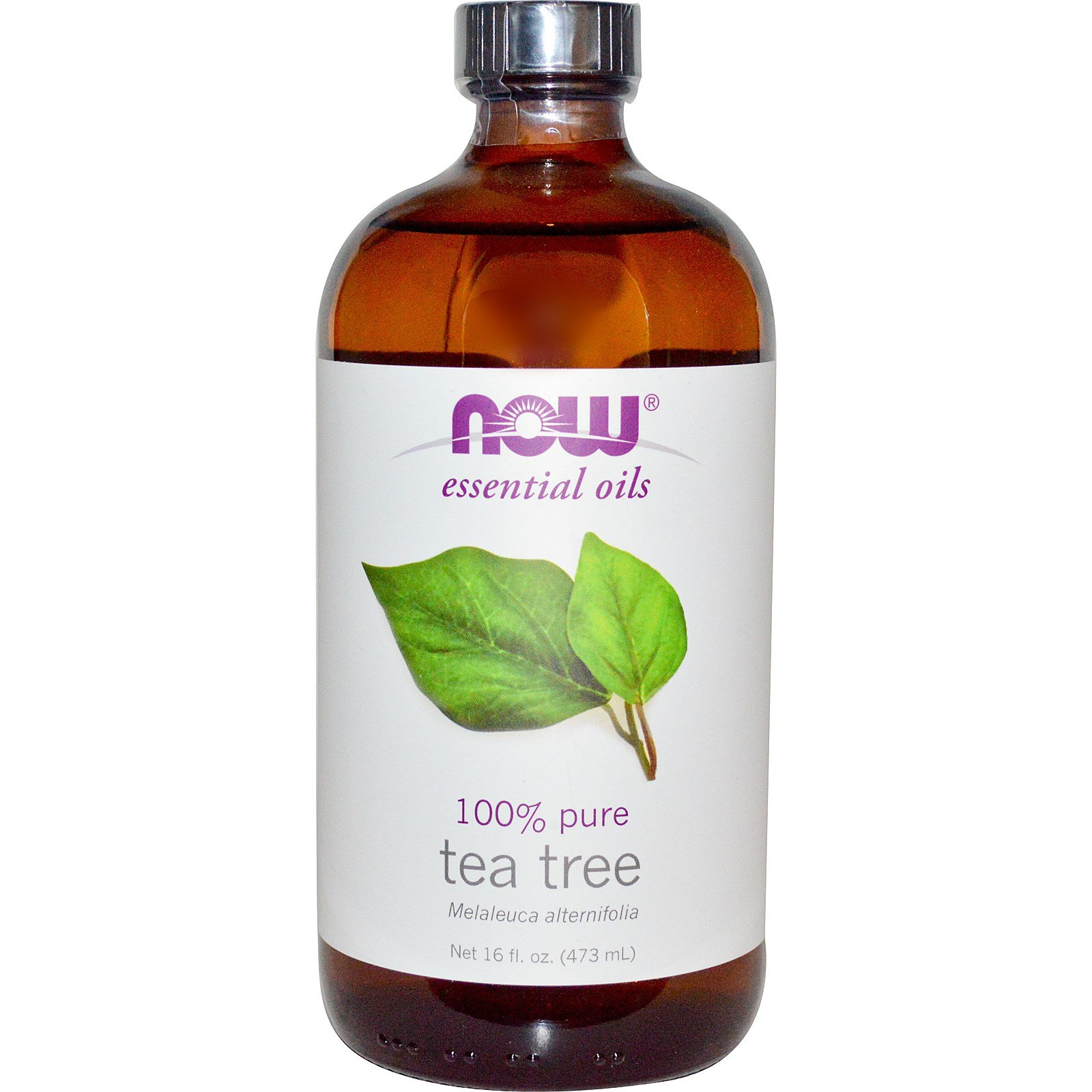 Now Foods Pure Tea Tree Oil - 16 oz (2 Pack) for Skin Care, Hair Growth & Natural Cleaning | Essential Oil for Acne Treatment, Aromatherapy & DIY Home Products