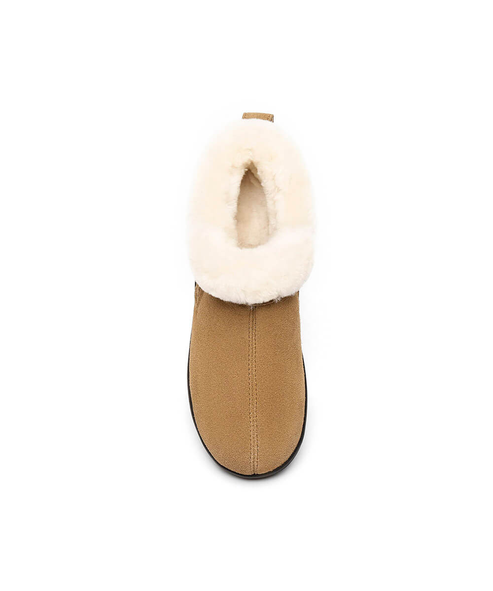 Women's UGG Daily Slippers - Cozy Indoor/Outdoor House Shoes with Soft Fleece Lining for Winter Comfort - Perfect for Lounging at Home, Running Errands & Cold Weather Wear