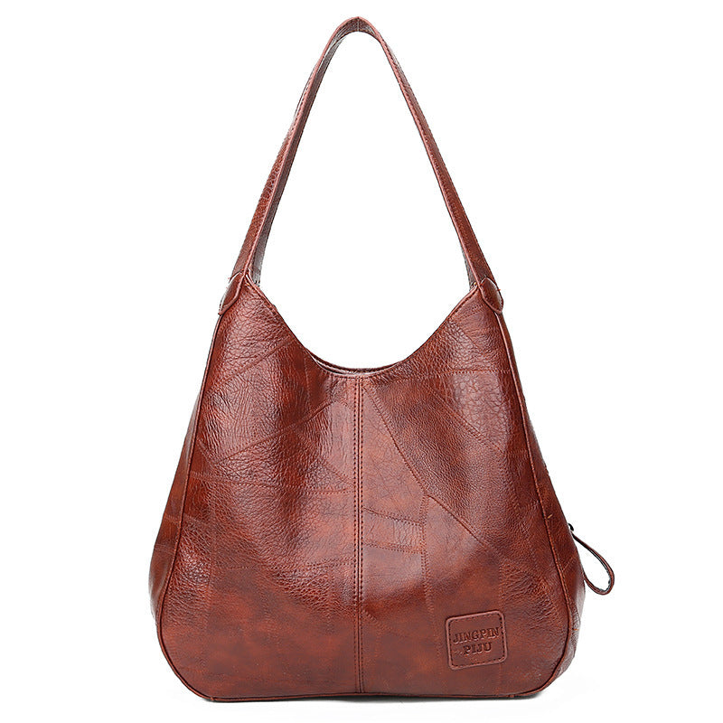 Vegan Leather Tote Bag for Women - Soft & Stylish Shoulder Bag - Perfect for Work, Travel, and Everyday Use