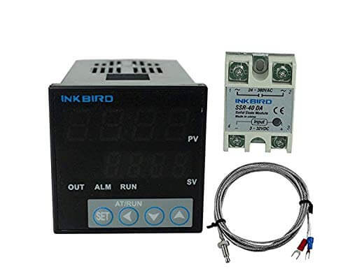 PID Temperature Controller ITC-106VH Digital Thermostat Kit for Homebrew, Sous Vide, and 3D Printing - Precise Heating Control System