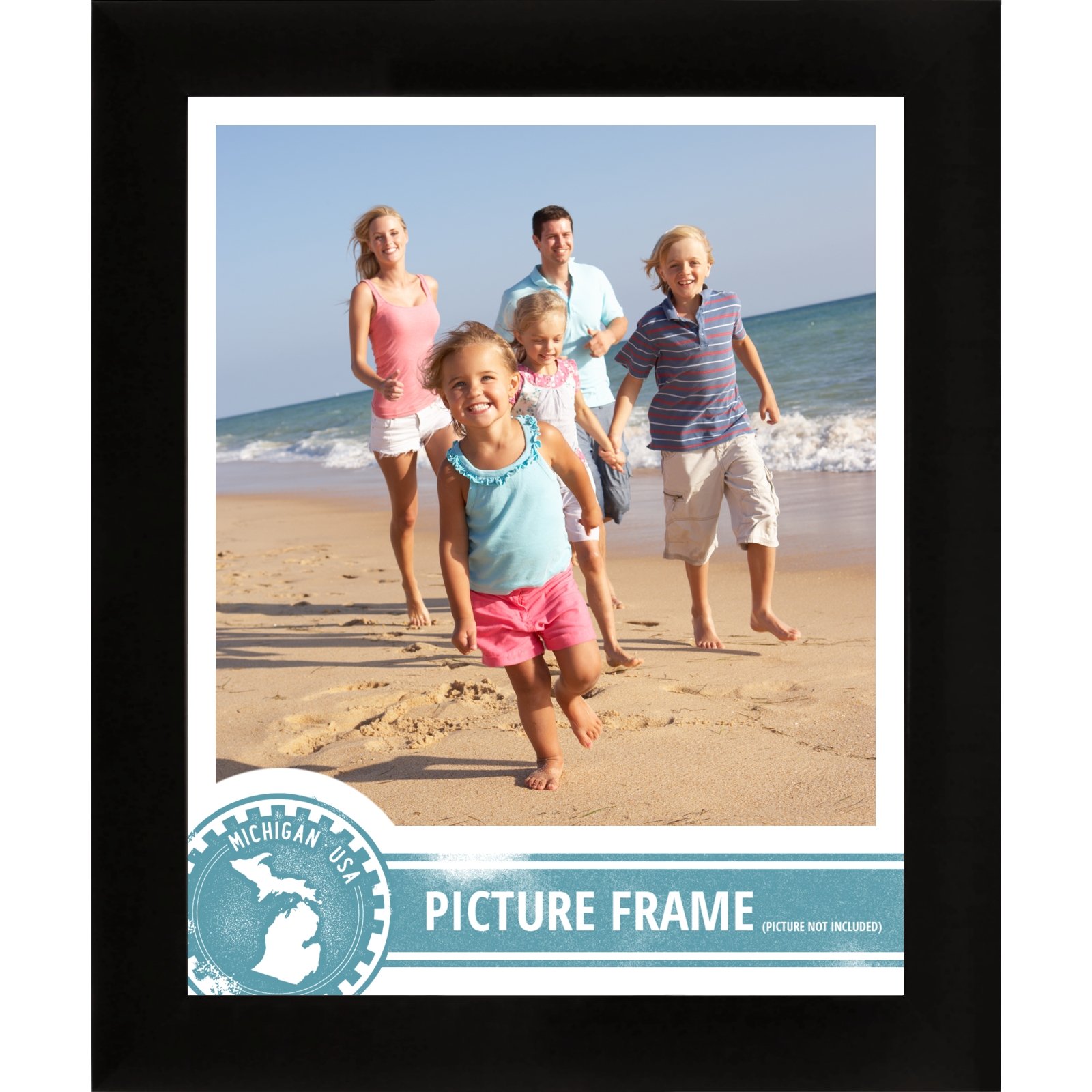 Craig Frames 16x20 Black Picture Frame - 1 Inch Smooth Finish Matte Poster Frame for Wall Art, Photos, and Certificates - Perfect for Home, Office, and Gallery Displays