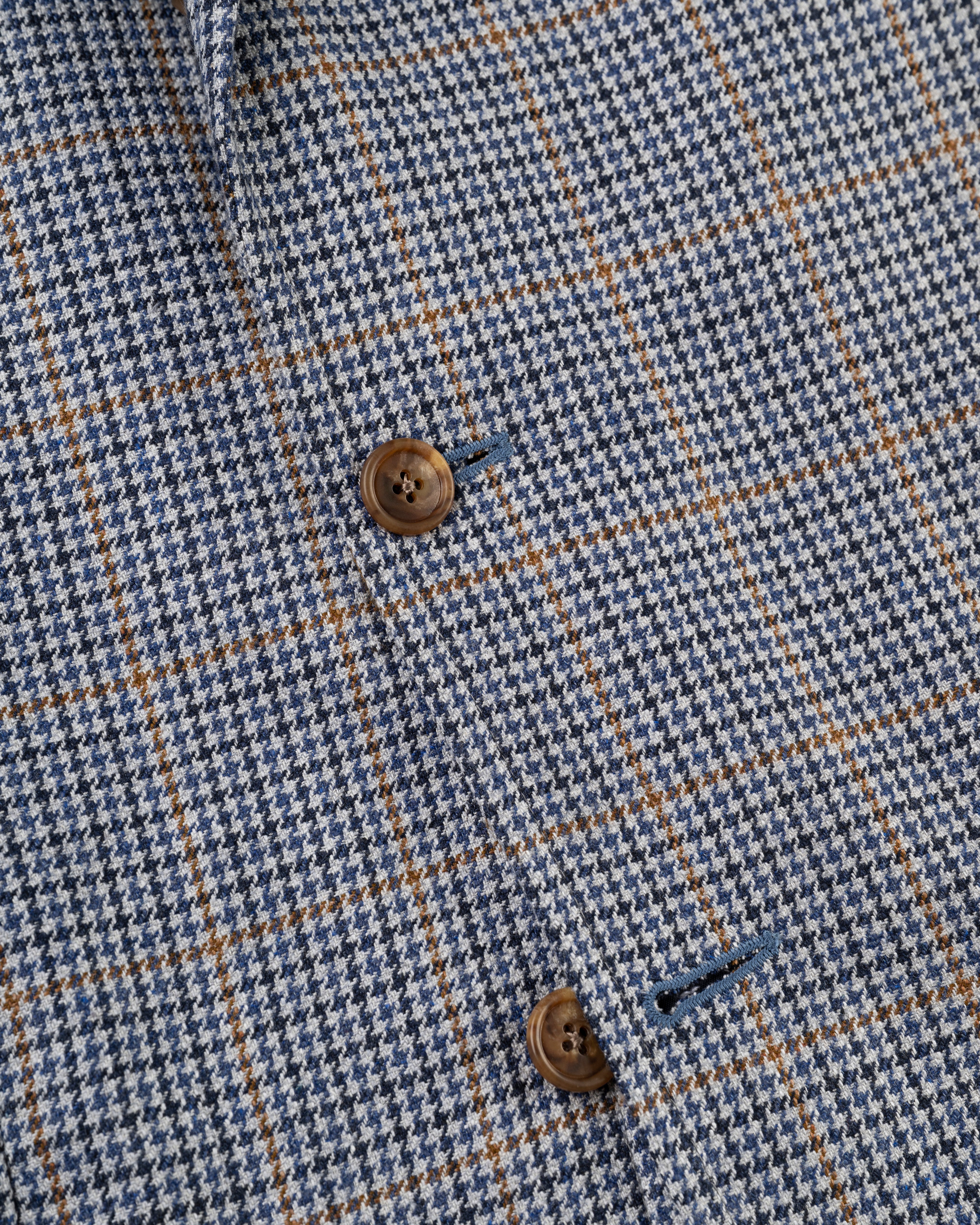 Classic Fit Silk Wool Checkered Sport Coat for Men - Elegant Blazer for Business, Weddings & Formal Events