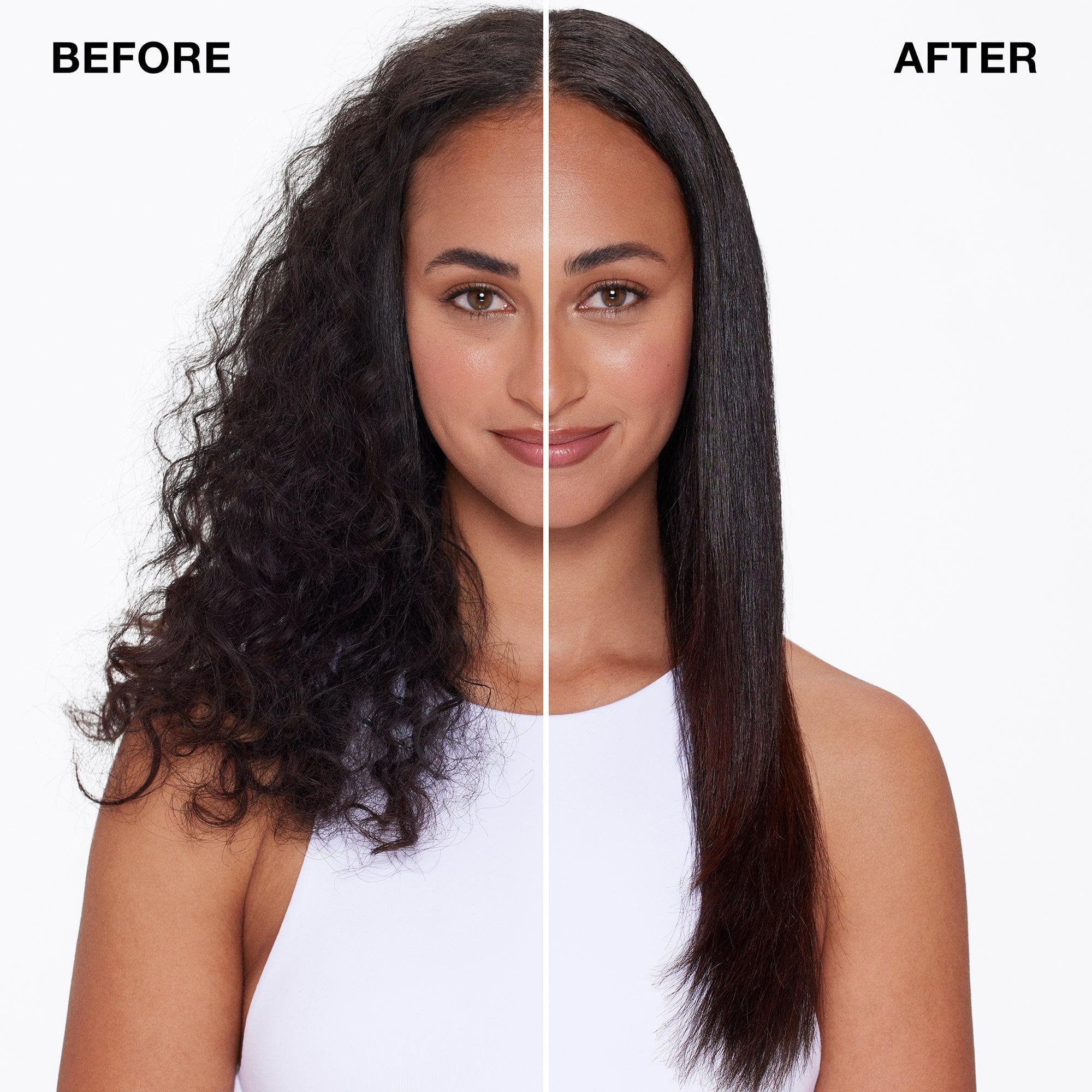 Best Smoothing Spray for Frizzy Hair - Tames Flyaways & Adds Shine - Perfect for Daily Styling & Heat Protection