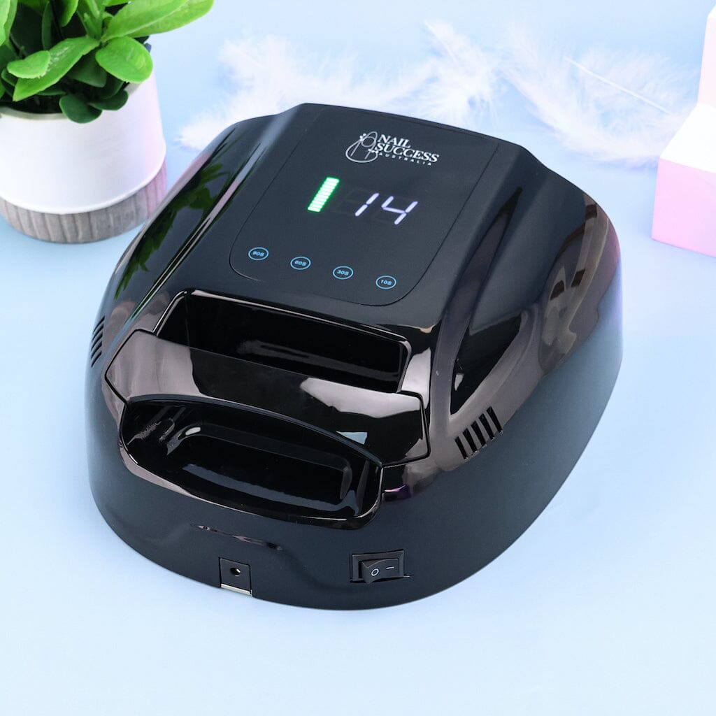 PRO 96W Rechargeable LED/UV Nail Lamp for Gel Polish - Fast Curing, Portable Manicure & Pedicure Light for Home & Salon Use