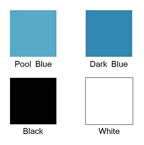 In The Swim Chlorinated Rubber-Base Pool Paint - Dark Blue 1 Gallon | Durable Swimming Pool Coating for Concrete & Plaster | Perfect for Pool Resurfacing & Maintenance