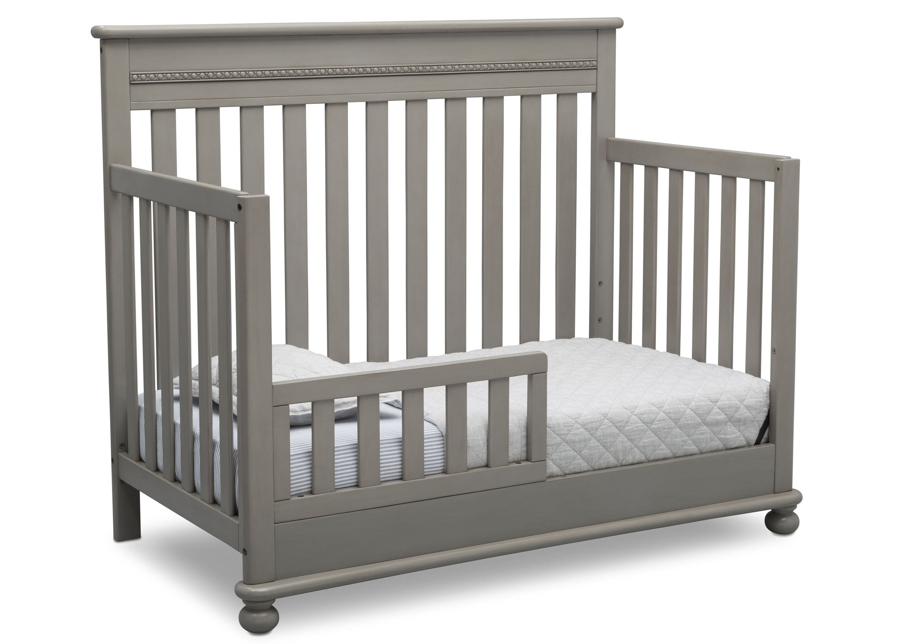 Franklin 4-in-1 Convertible Baby Crib - Toddler Bed, Daybed & Full-Size Bed - Safe Nursery Furniture for Newborns to Teens - Perfect for Bedrooms, Daycare & Guest Rooms