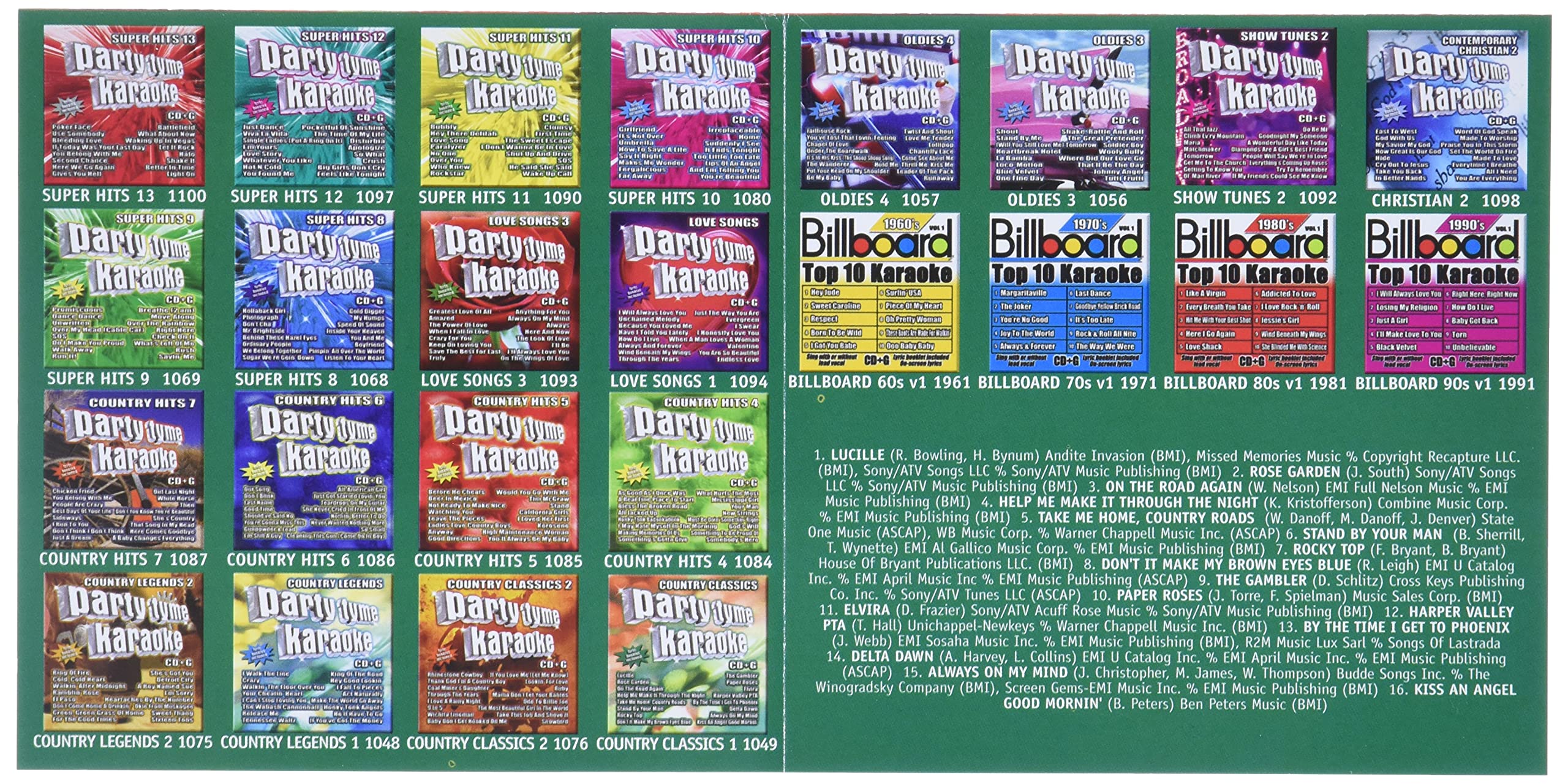 Party Tyme Country Classics 1 - 16 Song Country Music Album for Parties & Gatherings | Perfect for Weddings, BBQs & Country Dance Nights