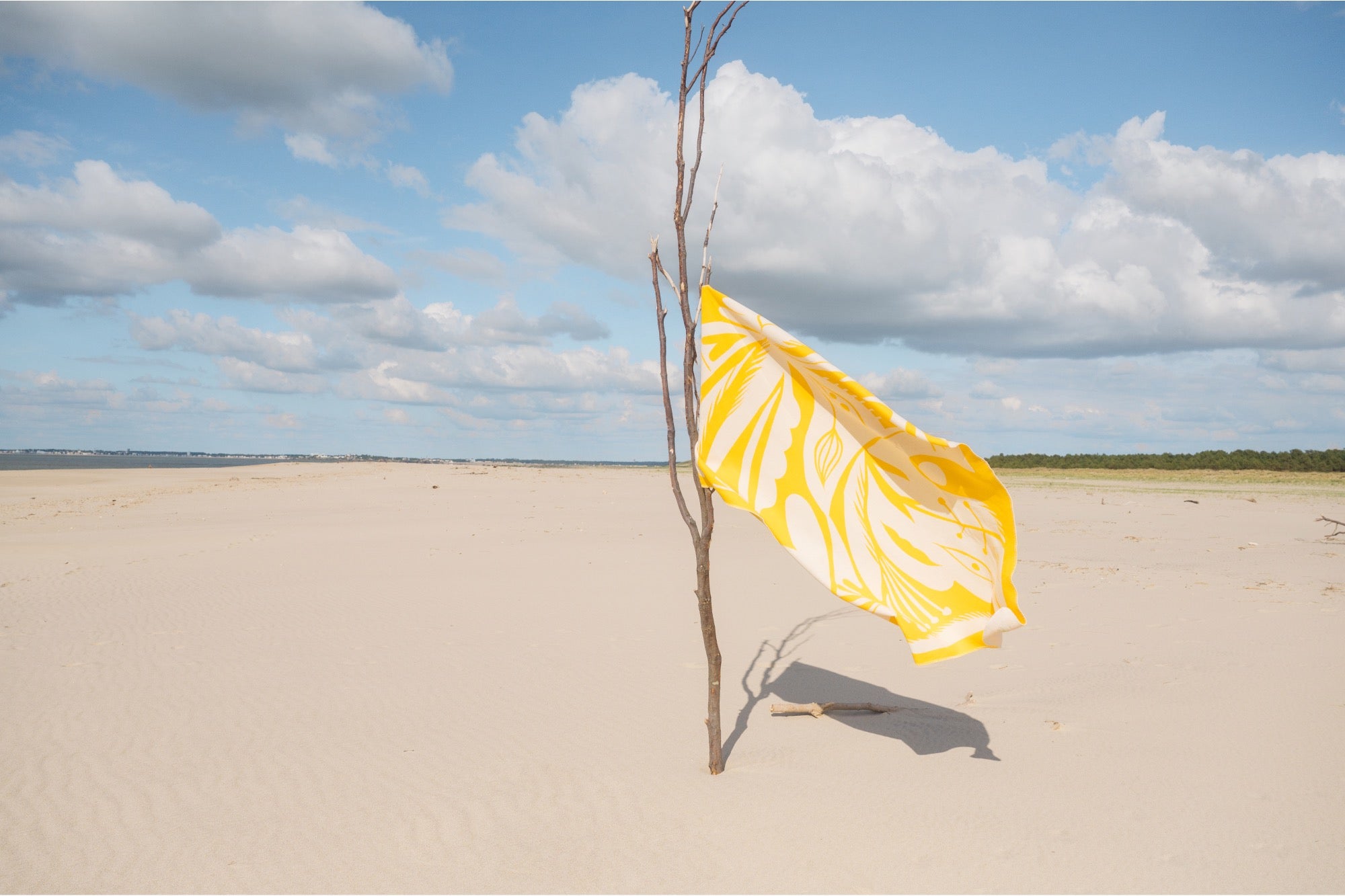 Lino Throw Blanket in Mellow Yellow - Soft & Cozy Knit Throw for Couch, Bed, or Outdoor Use
