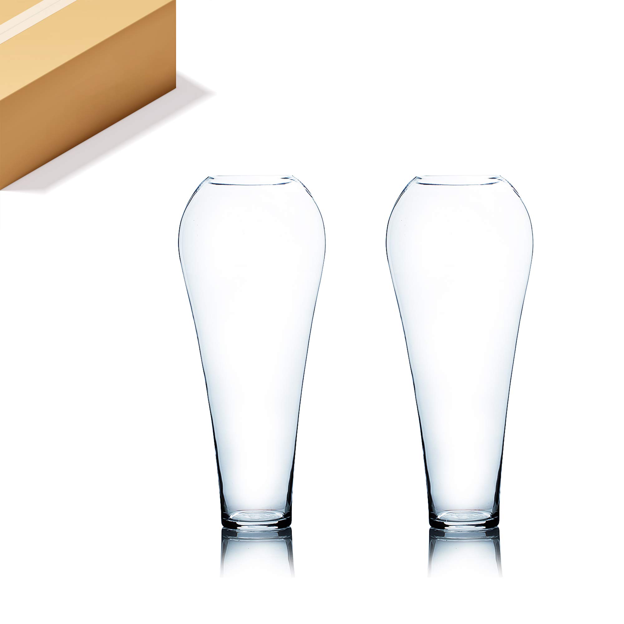 WGV Tall Urn Glass Vase Bulk - 9