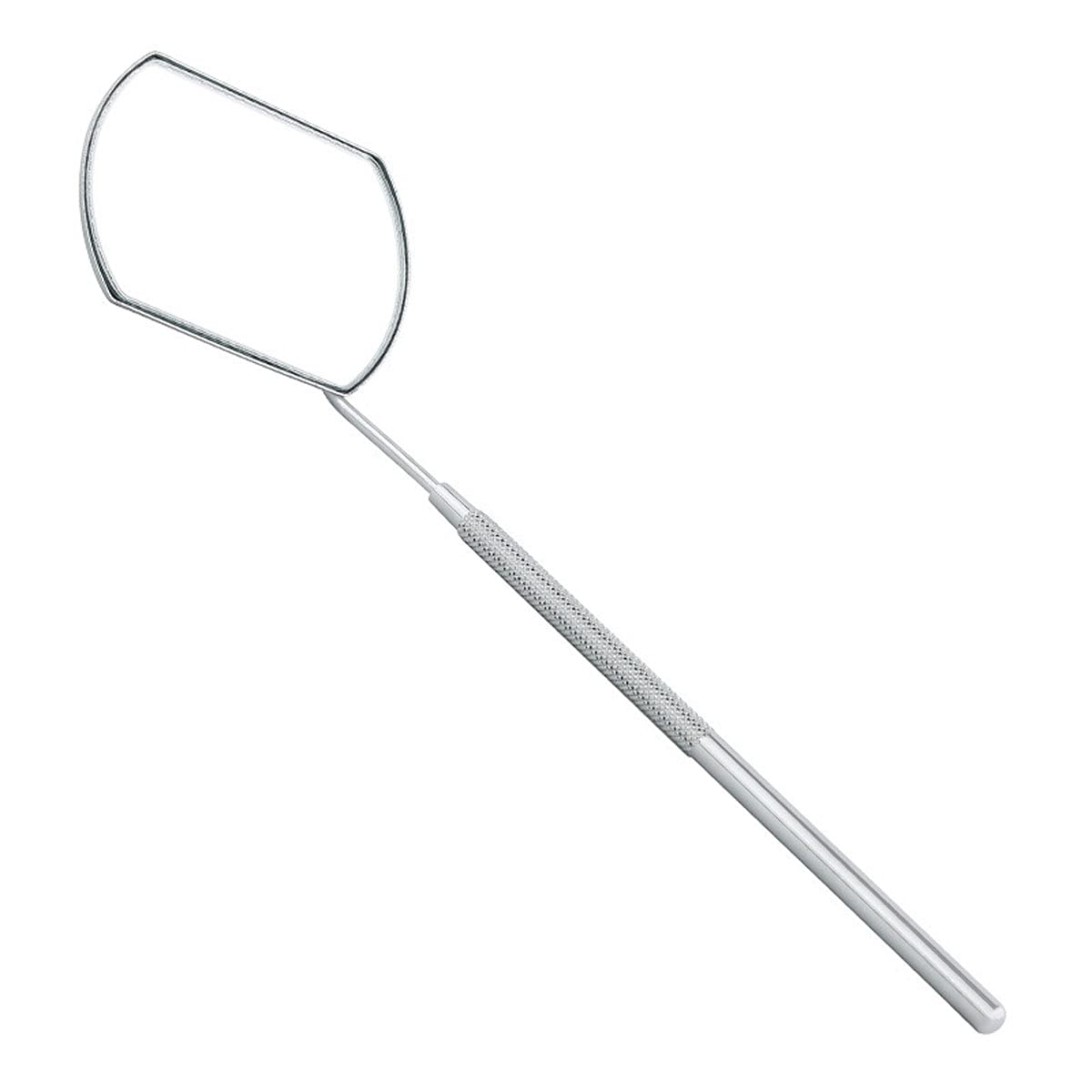 Detachable Square Stainless Steel Eyelash Extension Mirror with Long Handle - Professional Lash Tool for Perfect Extensions (Silver) | Ideal for Salon Professionals & DIY Lash Artists at Home