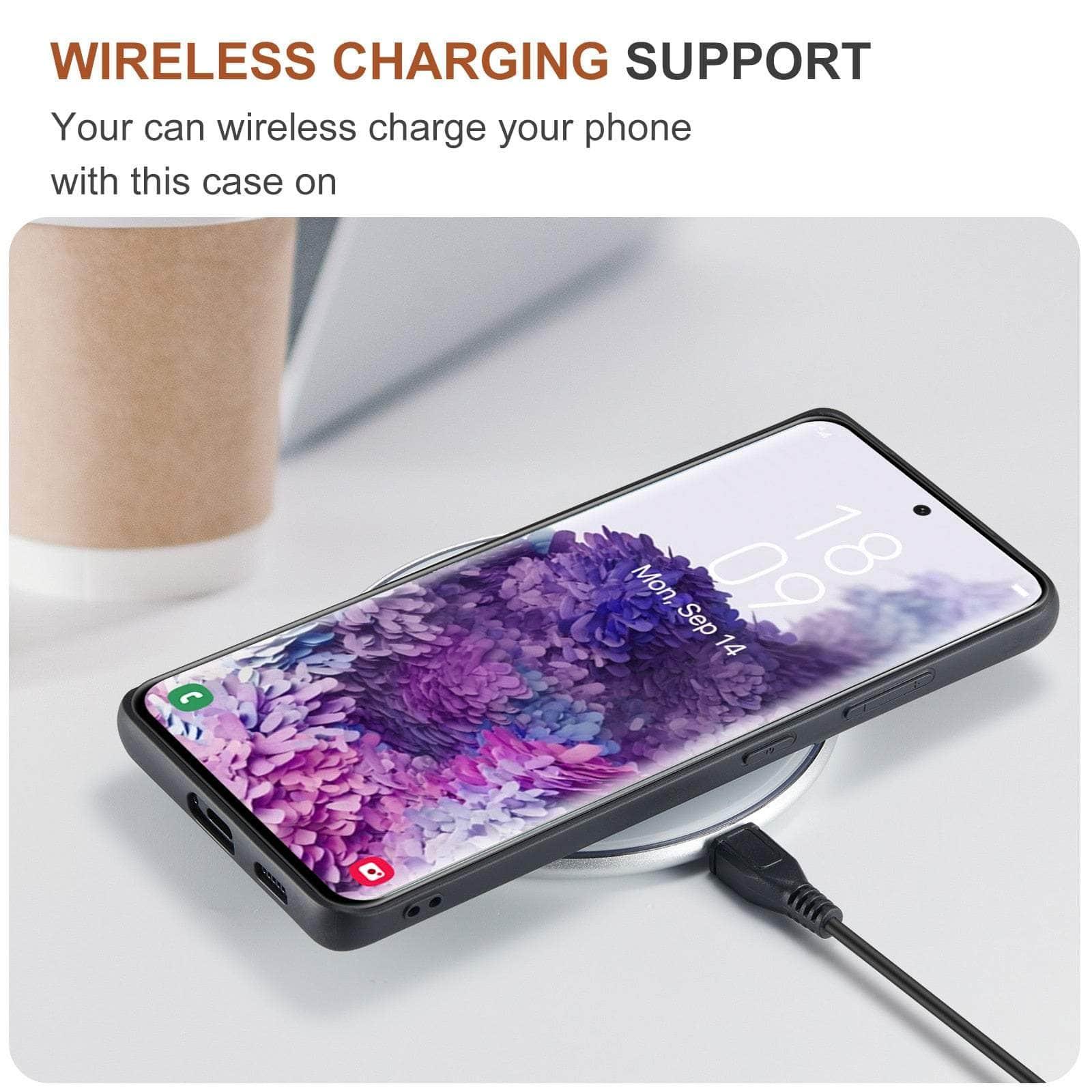 2 in 1 Detachable Galaxy A24 Case - Shockproof Protective Phone Cover with Kickstand for Samsung Galaxy A24 - Perfect for Work, Travel & Everyday Use