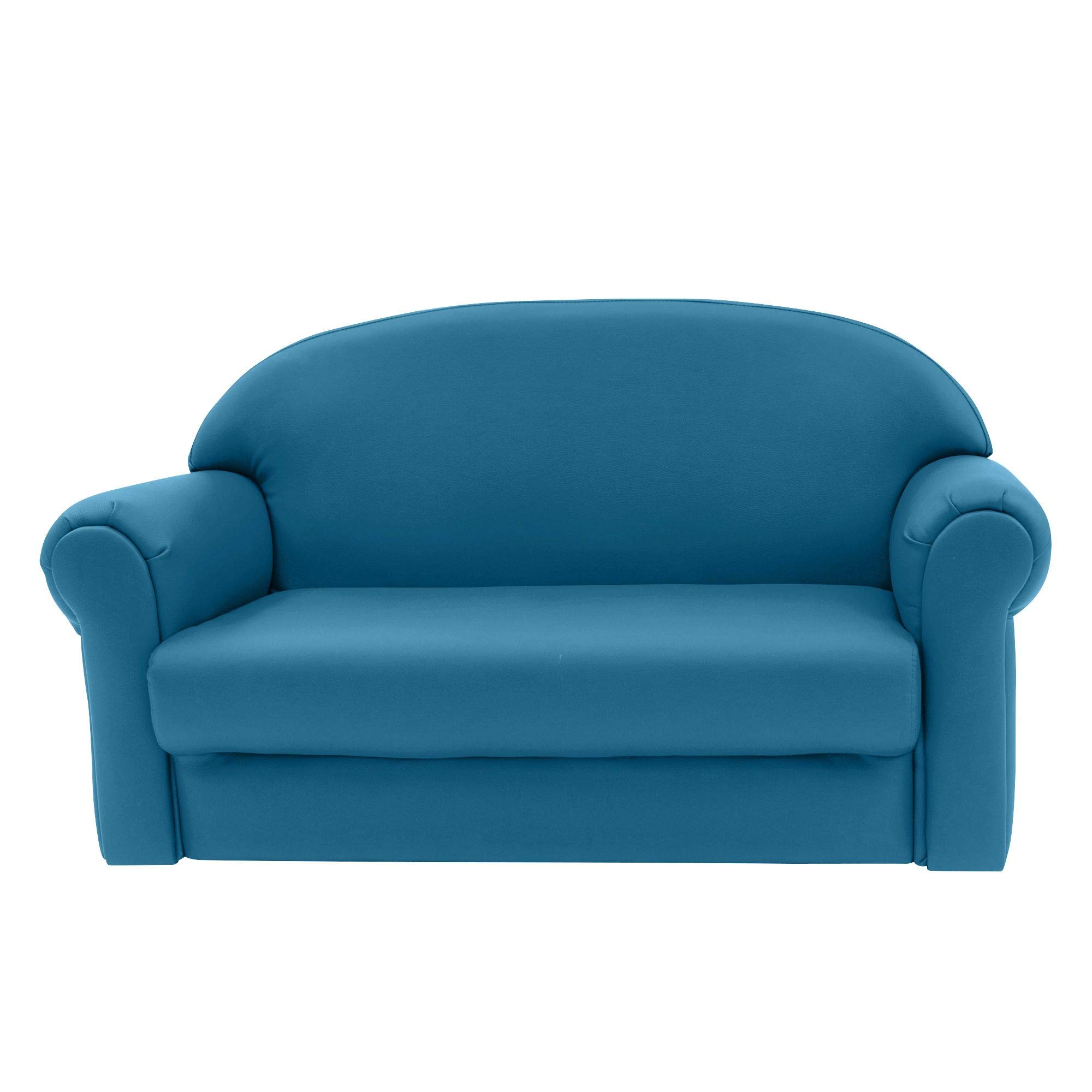 Children's Factory Grow Sofa - Deep Water Blue | Adjustable Kids Furniture for Playroom, Nursery & Classroom | Durable & Comfortable Seating for Toddlers & Preschoolers