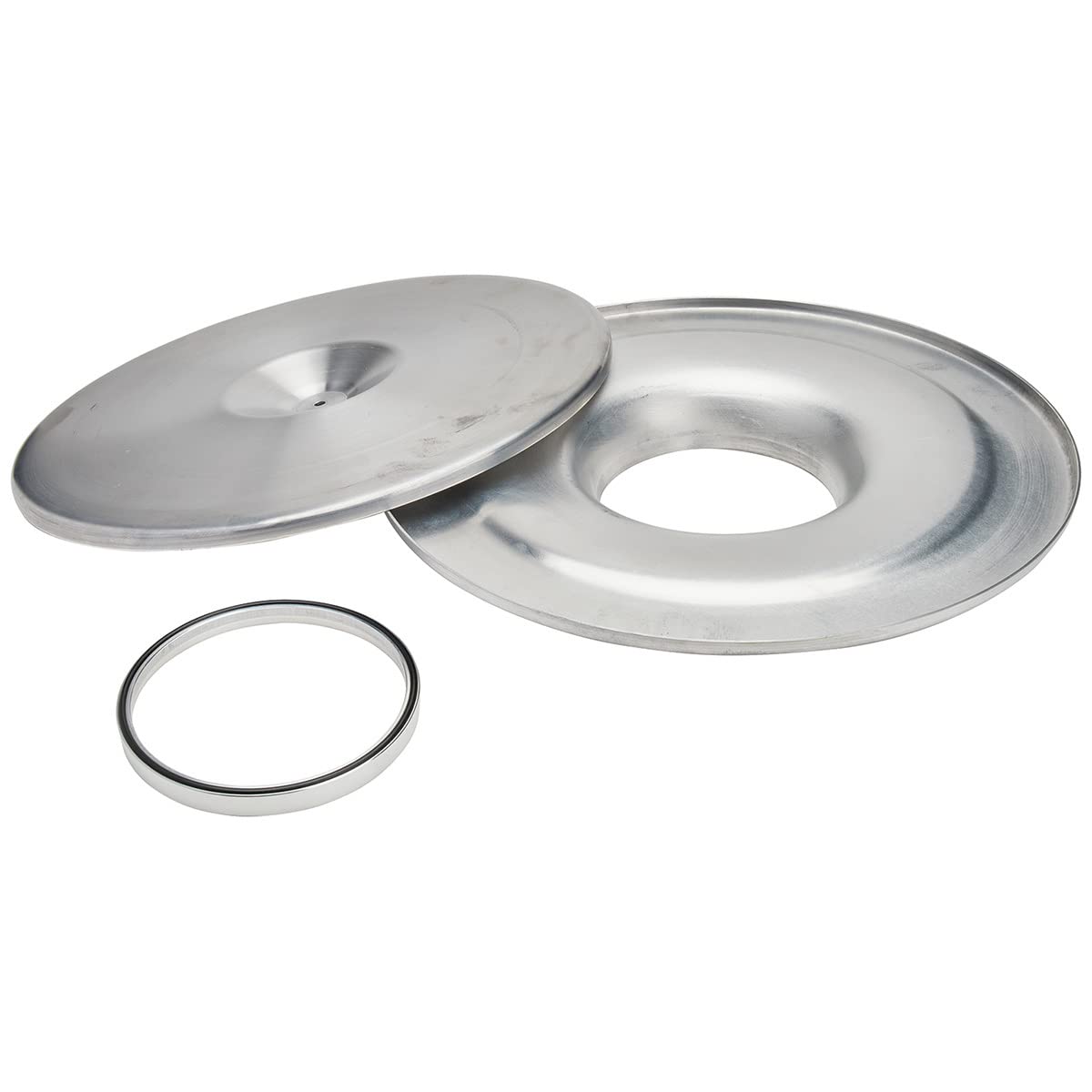 Allstar Performance 14 Inch Flat Air Cleaner Kit - High Flow Air Filter for Carburetor - Perfect for Hot Rods, Muscle Cars & Classic Car Restoration Projects