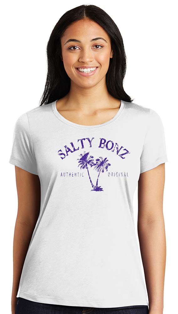 Women's Moisture-Wicking Cotton Performance T-Shirt with Unique Original Design - Perfect for Workouts, Yoga & Outdoor Activities