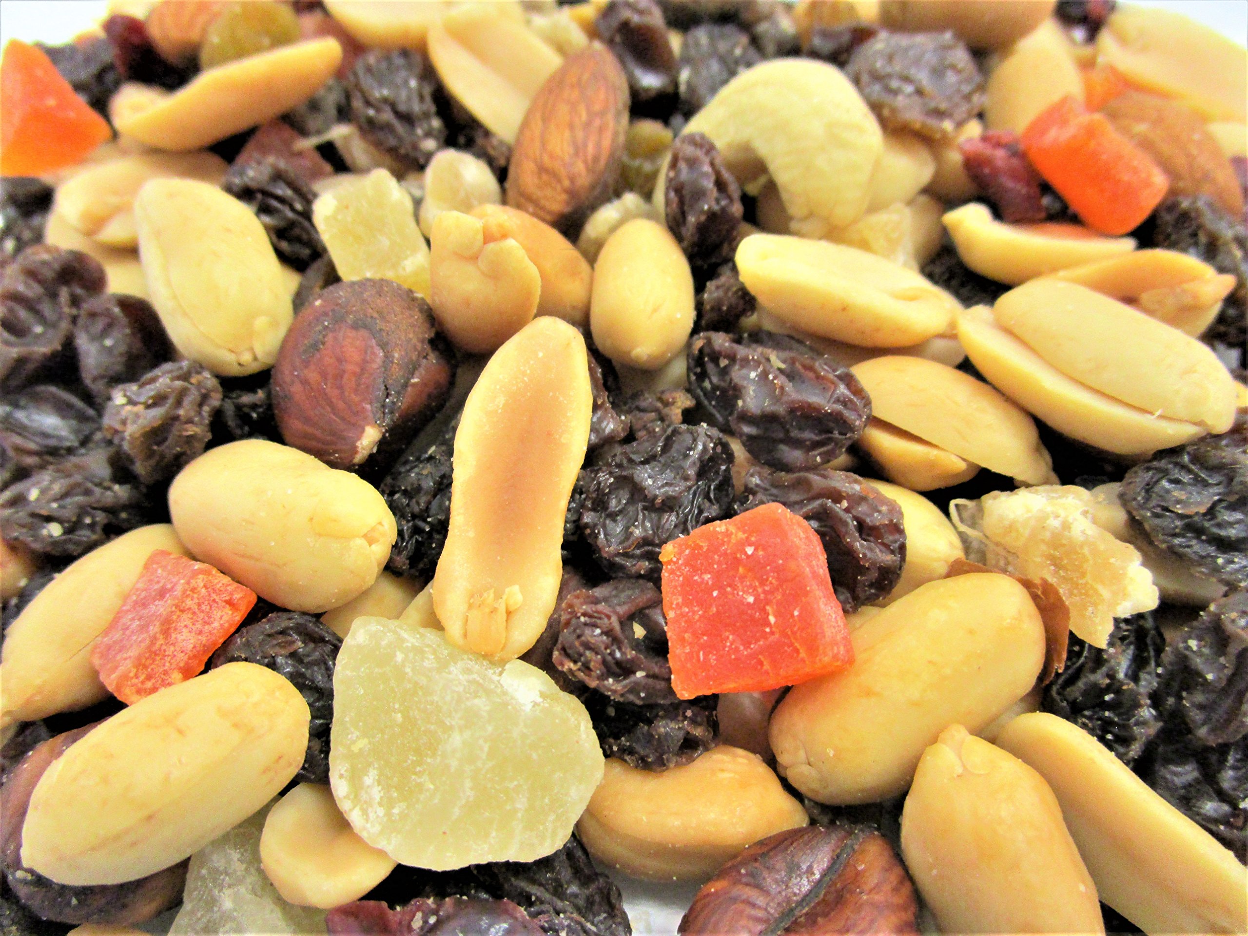Delicious Fruit and Nut Trail Mix Snack - 2 lb Bulk Bag - Healthy Energy Boost for Hiking, Camping & Office Snacks