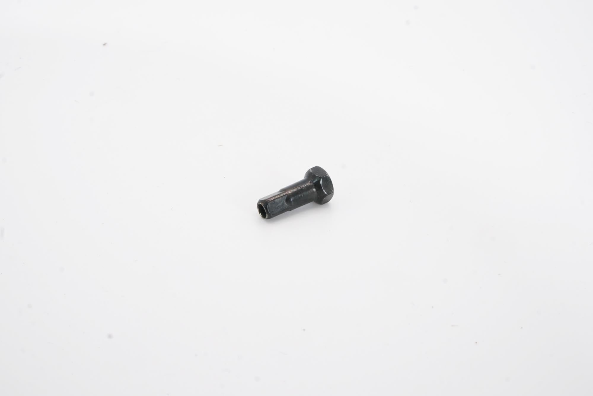 Premium 14mm Black Hex Brass Spoke Nipple - Durable Bike Wheel Spokes Accessory for Cycling, Motorcycle & Bicycle Repair