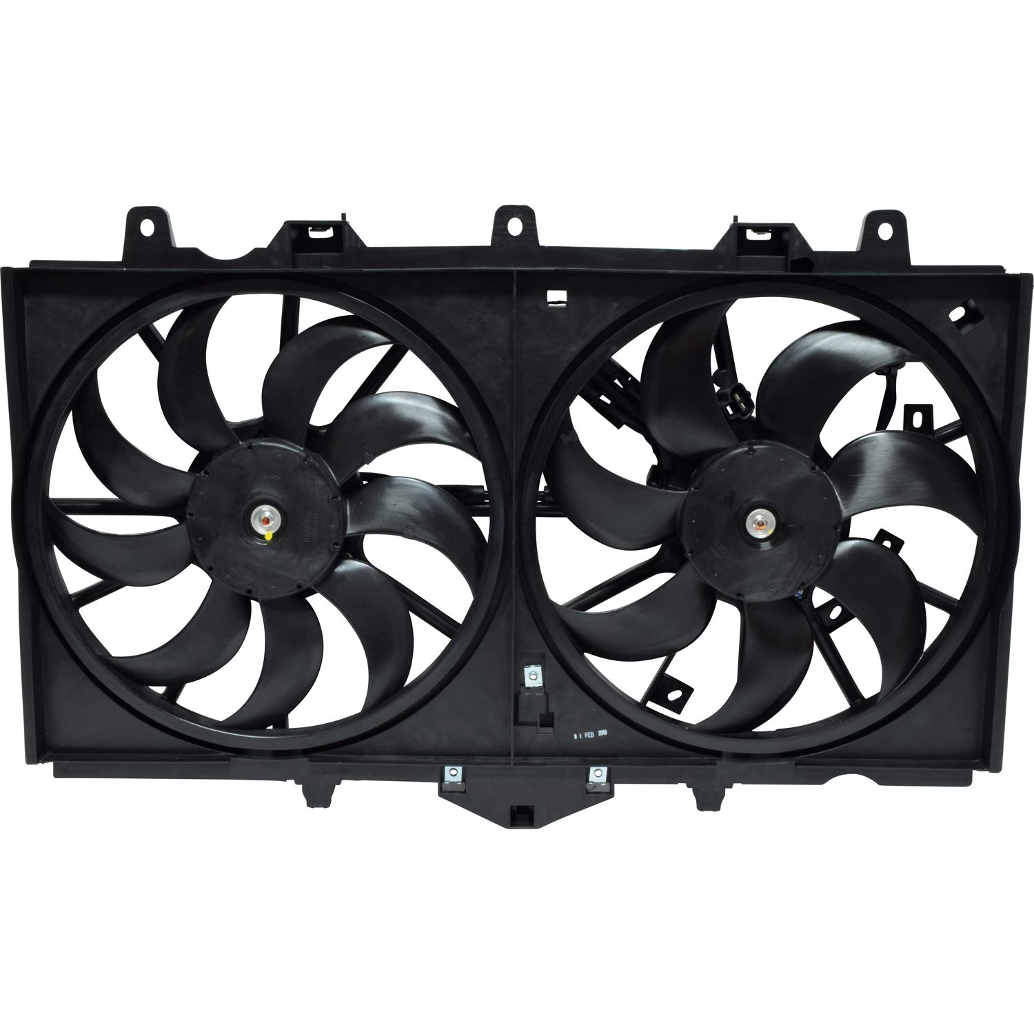 Dual Radiator and Condenser Fan Assembly FA 50588C - High Performance Cooling System for Cars, Trucks & SUVs - Perfect for Engine Overheating Prevention & AC System Maintenance