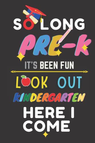 Kindergarten Teacher Gift Notebook - A5 Planner for Preschool Teacher Appreciation