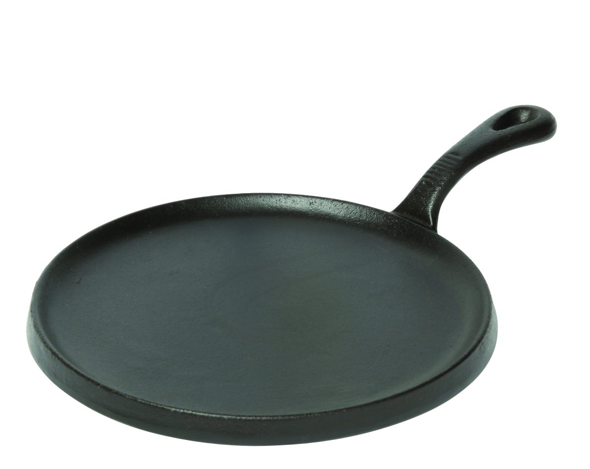 Authentic Mexican Pre-Seasoned Cast Iron Tortilla Griddle (Comal) - Perfect for Making Tortillas, Quesadillas, and Fajitas at Home