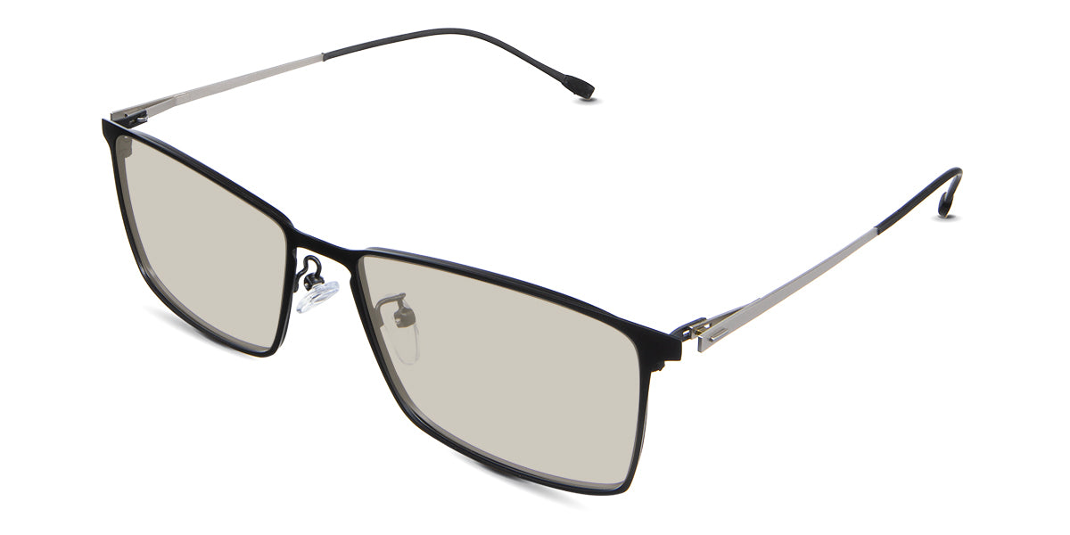 Ares Men's Prescription Tinted Glasses - Stylish UV Protection Eyewear for Driving, Reading & Outdoor Activities