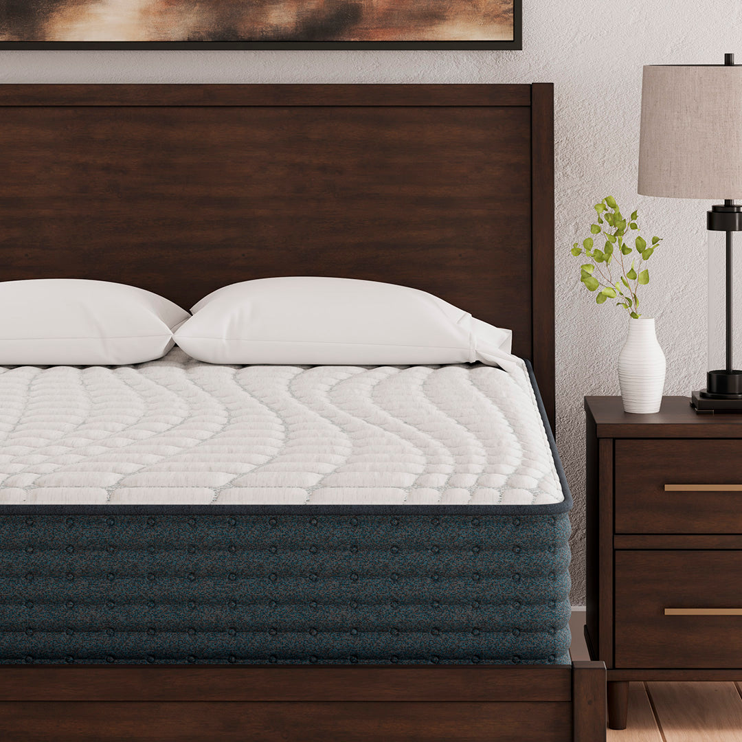 Hybrid 1200 Mattress - Premium Hybrid Memory Foam & Innerspring Mattress for Back Pain Relief - Perfect for Side, Back & Stomach Sleepers - Queen Size, Medium Firm, Cooling Gel Infused - Ideal for Bedroom, Guest Room & Apartment Use