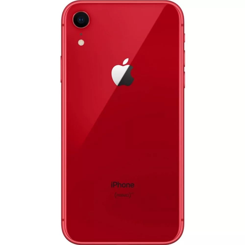 Refurbished Apple iPhone XR 64GB (AT&T) - Unlocked Smartphone, Red - Perfect for Travel, Work & Everyday Use