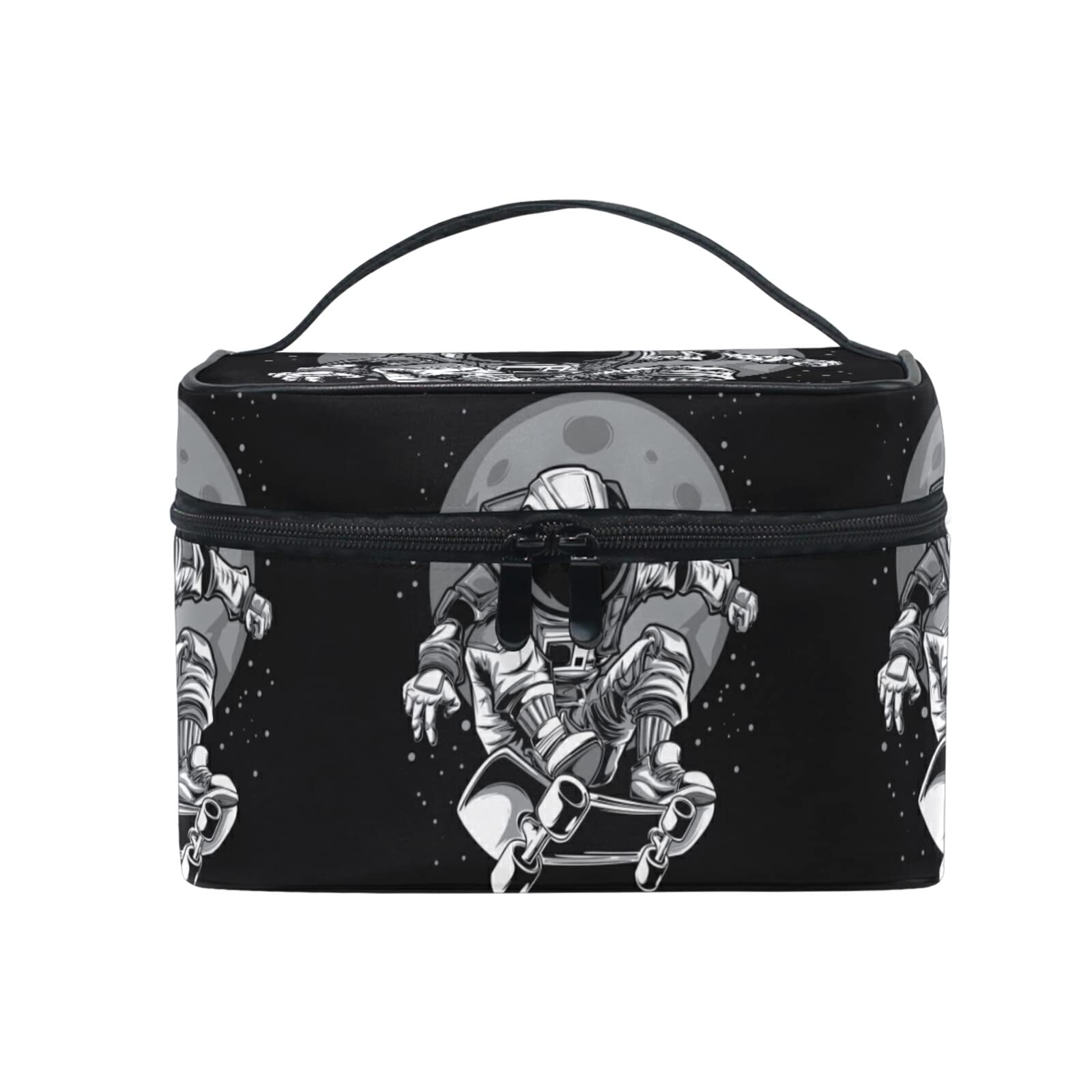 Stylish Space Astronaut Makeup Bag for Women - Waterproof Cosmetic & Toiletry Travel Organizer - Perfect for Travel, Gym, and Daily Use