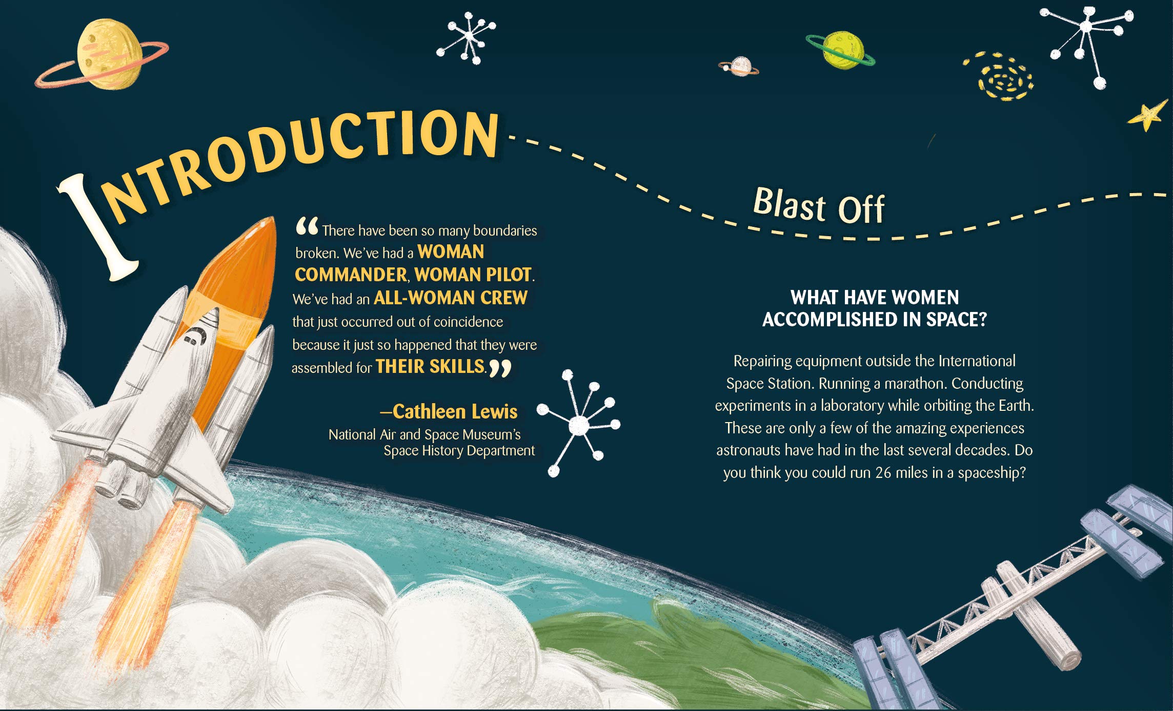 Gutsy Girls Go For Science: Astronauts - STEM Projects for Kids Book | Inspiring Space Exploration & Science Activities for Children