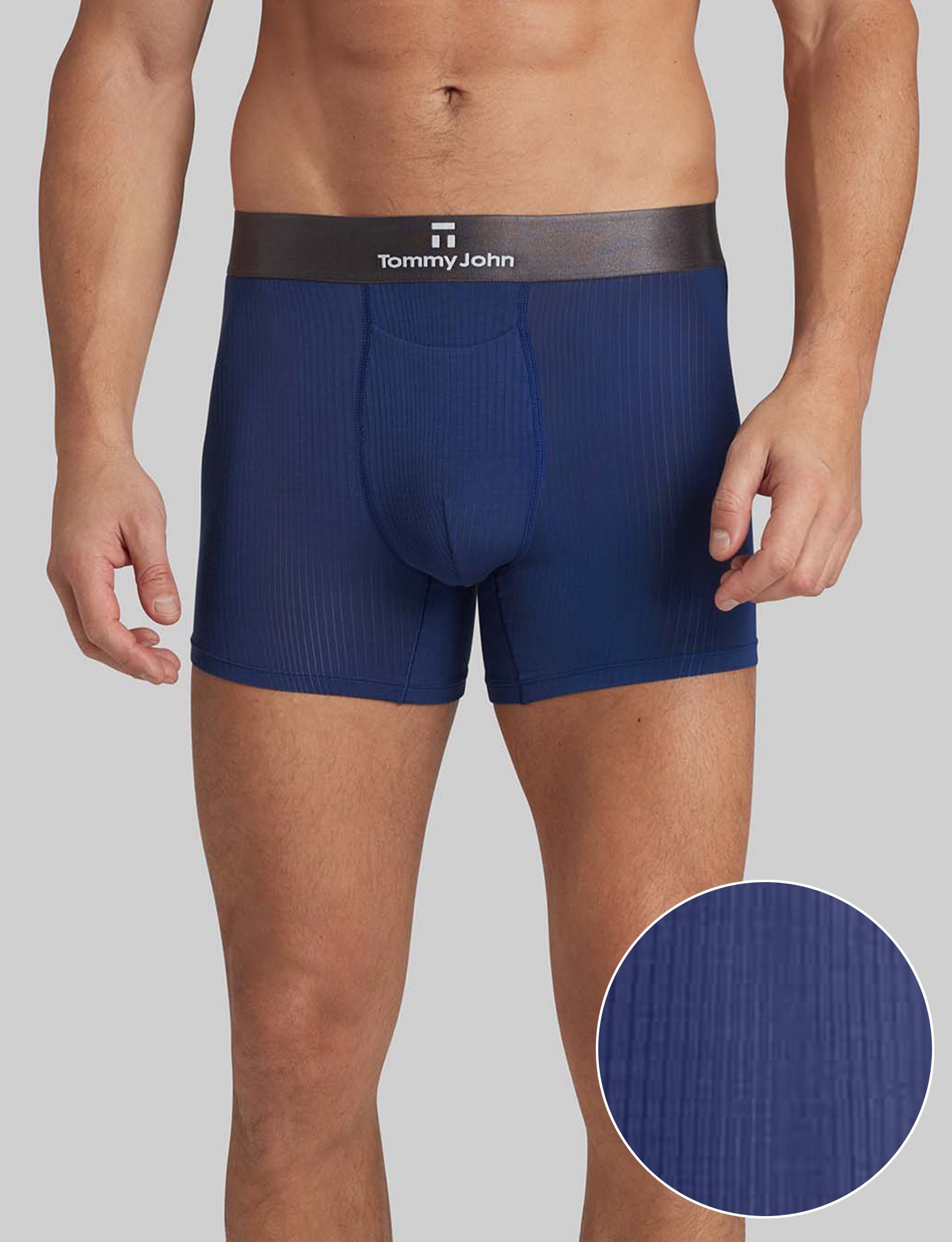 Second Skin Luxe Rib Trunk 4-Pack - Ultra Soft Men's Underwear for All-Day Comfort | Perfect for Workout, Lounge & Everyday Wear
