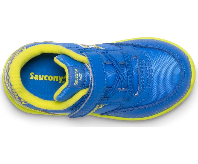 Saucony Blue Monster Baby Jazz Lite A/C Sneakers for Toddlers & Infants - Comfortable Walking Shoes for Boys & Girls - Perfect for Playtime, Daycare & First Steps