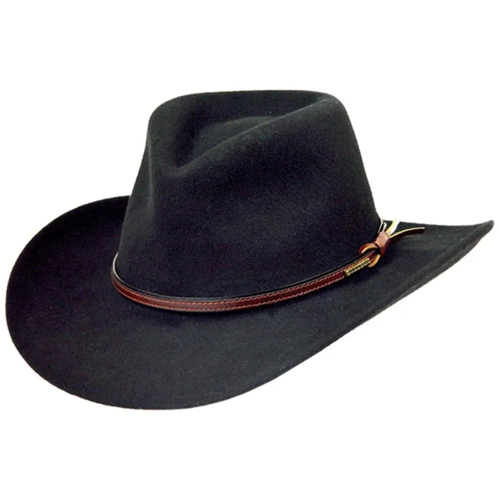 Stetson Bozeman Soft Wool Felt Cowboy Hat for Men - Western Style Rancher Hat with Wide Brim - Perfect for Rodeo, Country Music Festivals & Outdoor Adventures