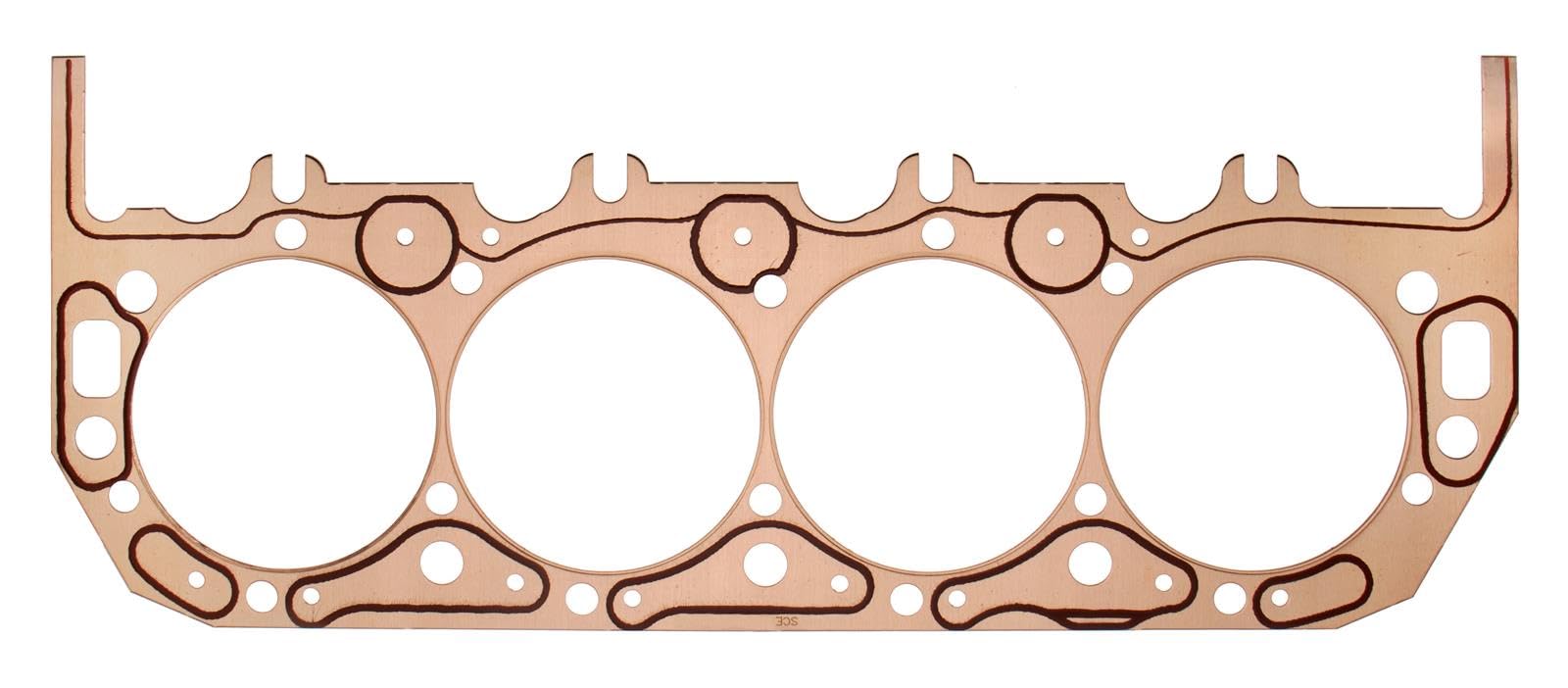 High-Performance Copper Cylinder Head Gasket for Big Block Chevy Engines - 4.520 in Bore, 0.050 in Compression Thickness - Ideal for Racing, Engine Rebuilds & Performance Upgrades